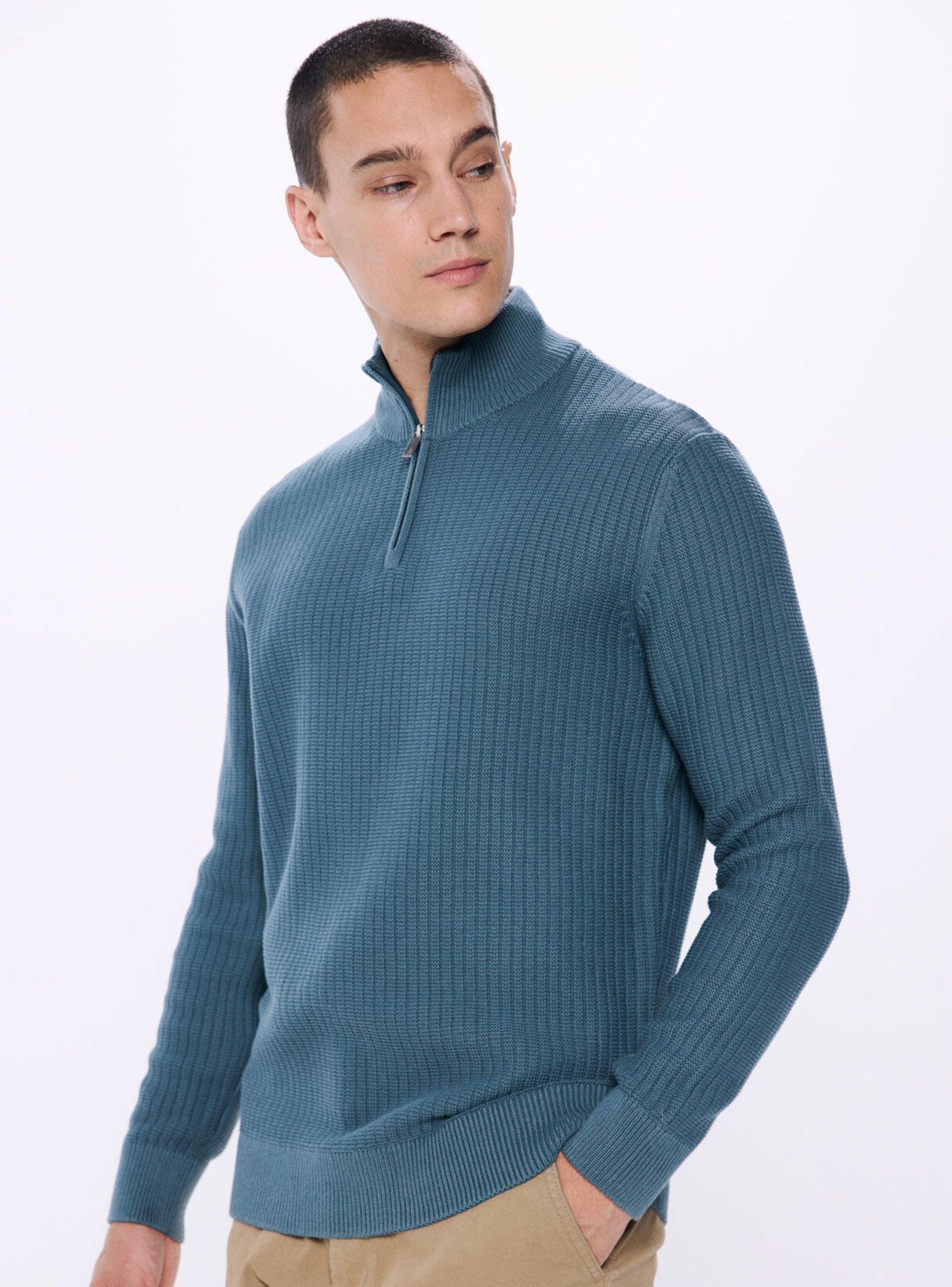 Sweater Estructura Cremallera-0