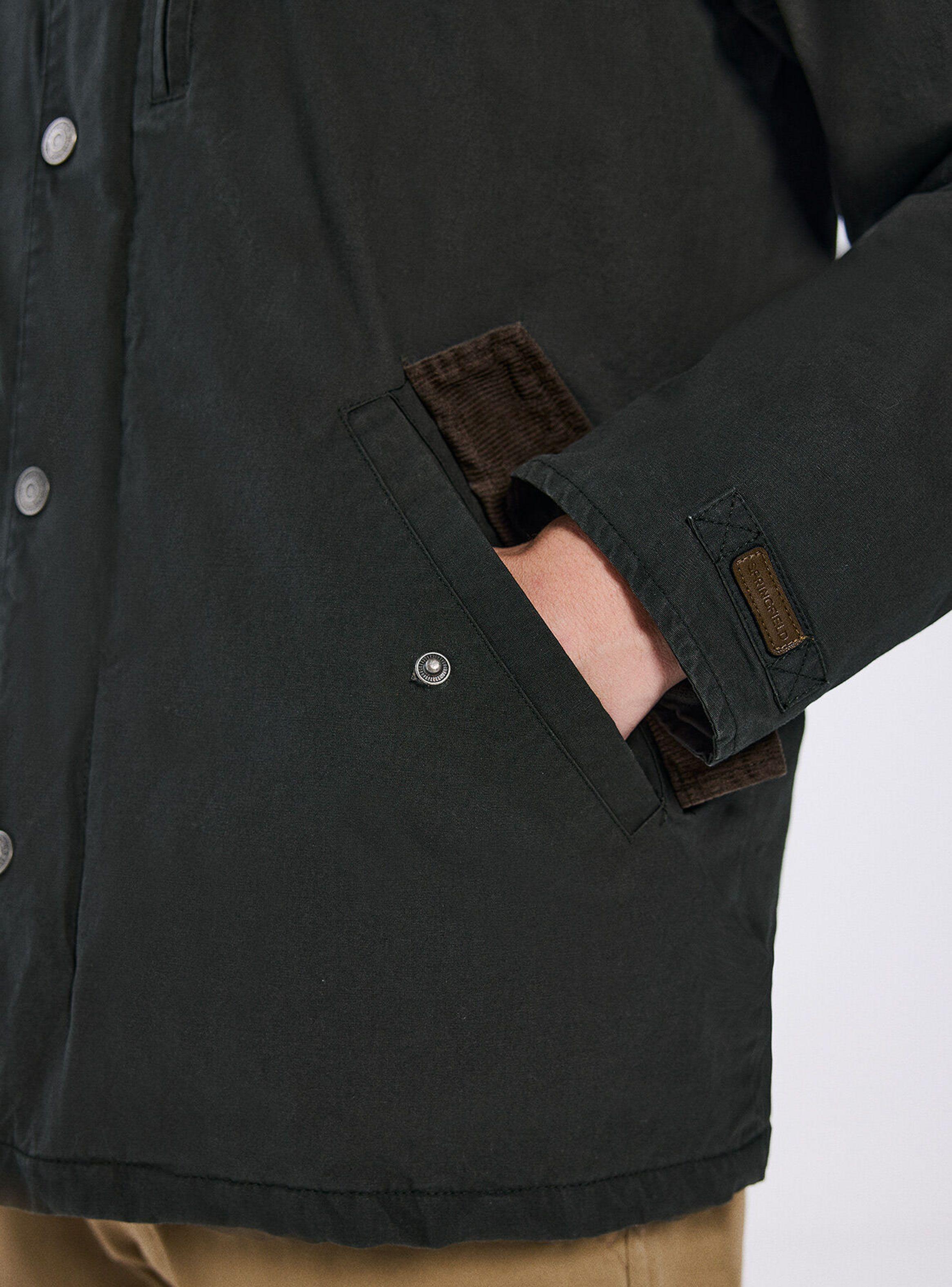 Parka Algodón Capucha Desmontable-5
