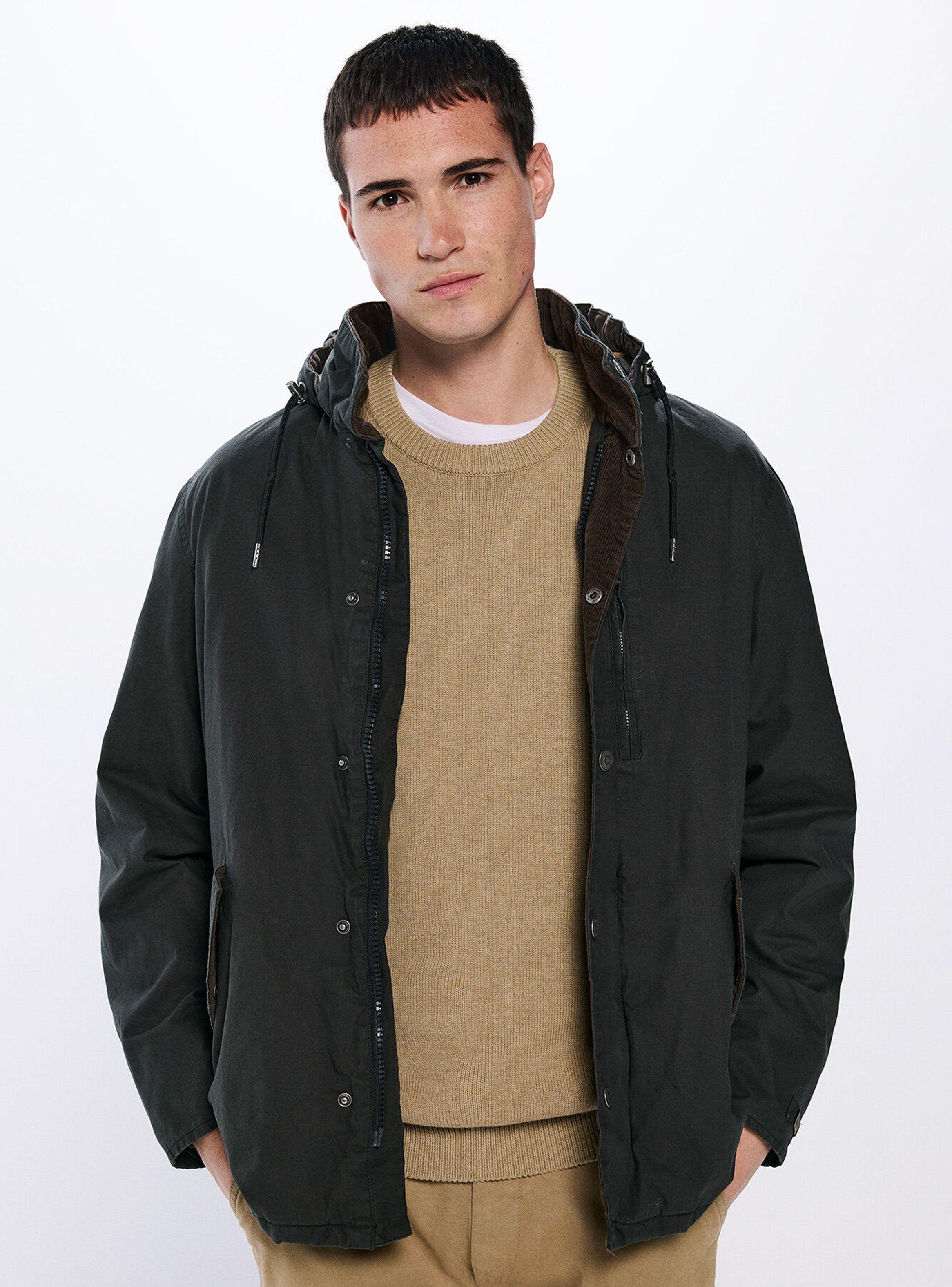 Parka Algodón Capucha Desmontable-2