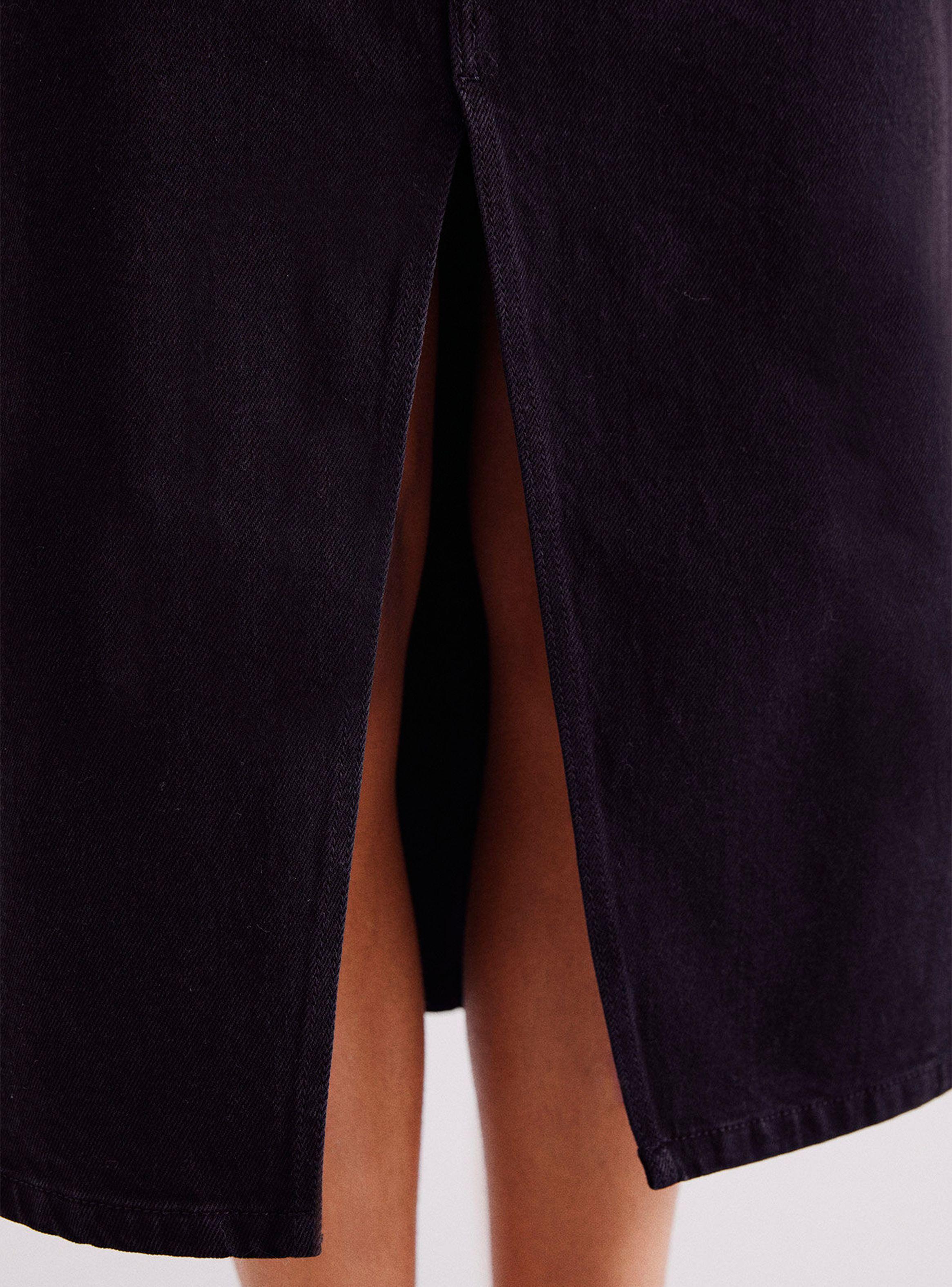 Falda Midi Vaquera-2