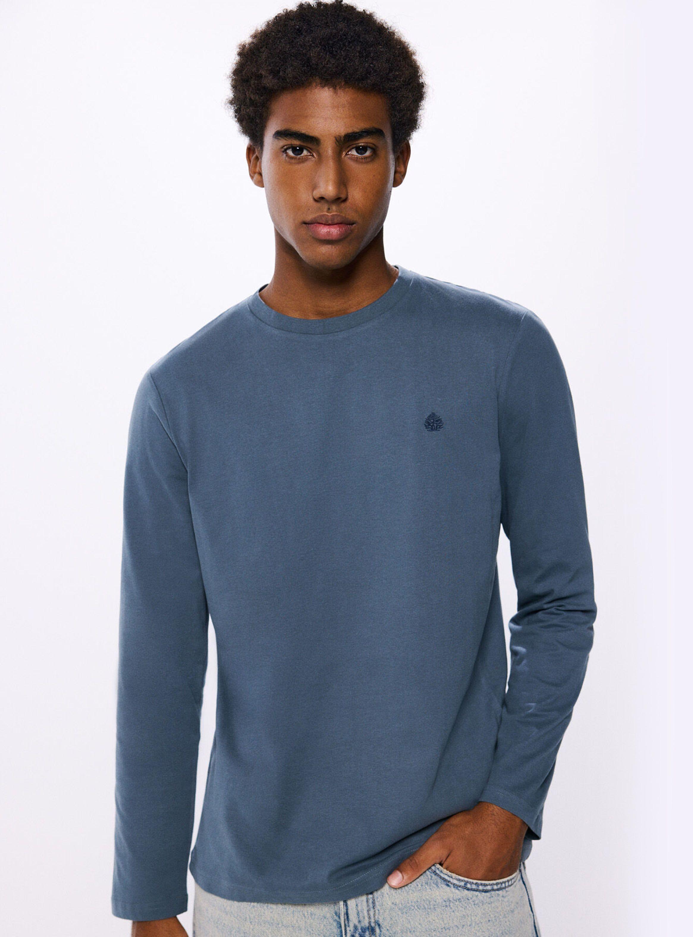 Polera Manga Larga Peach-0