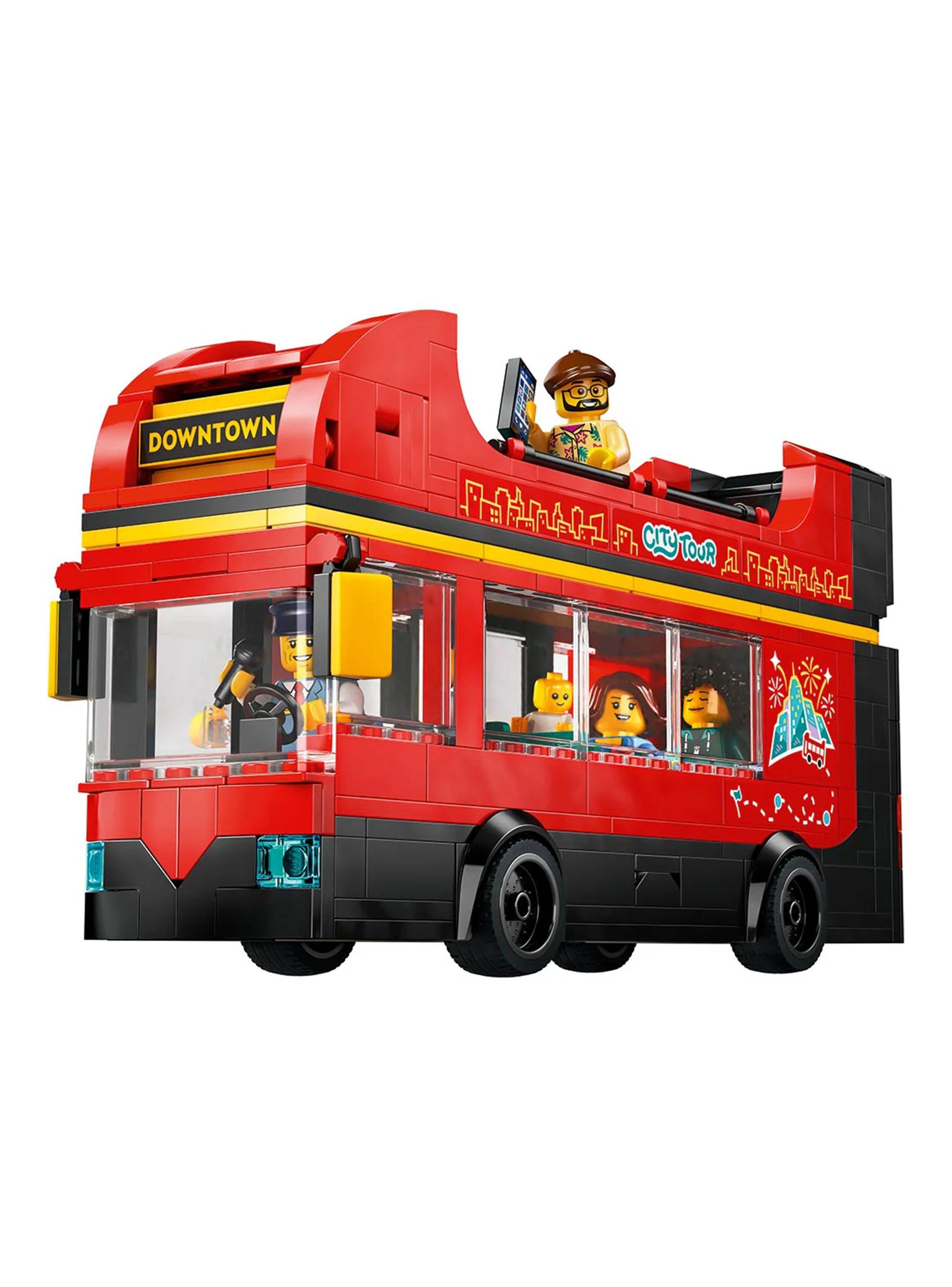 Lego Autobús Turístico Rojo de Dos Pisos-2