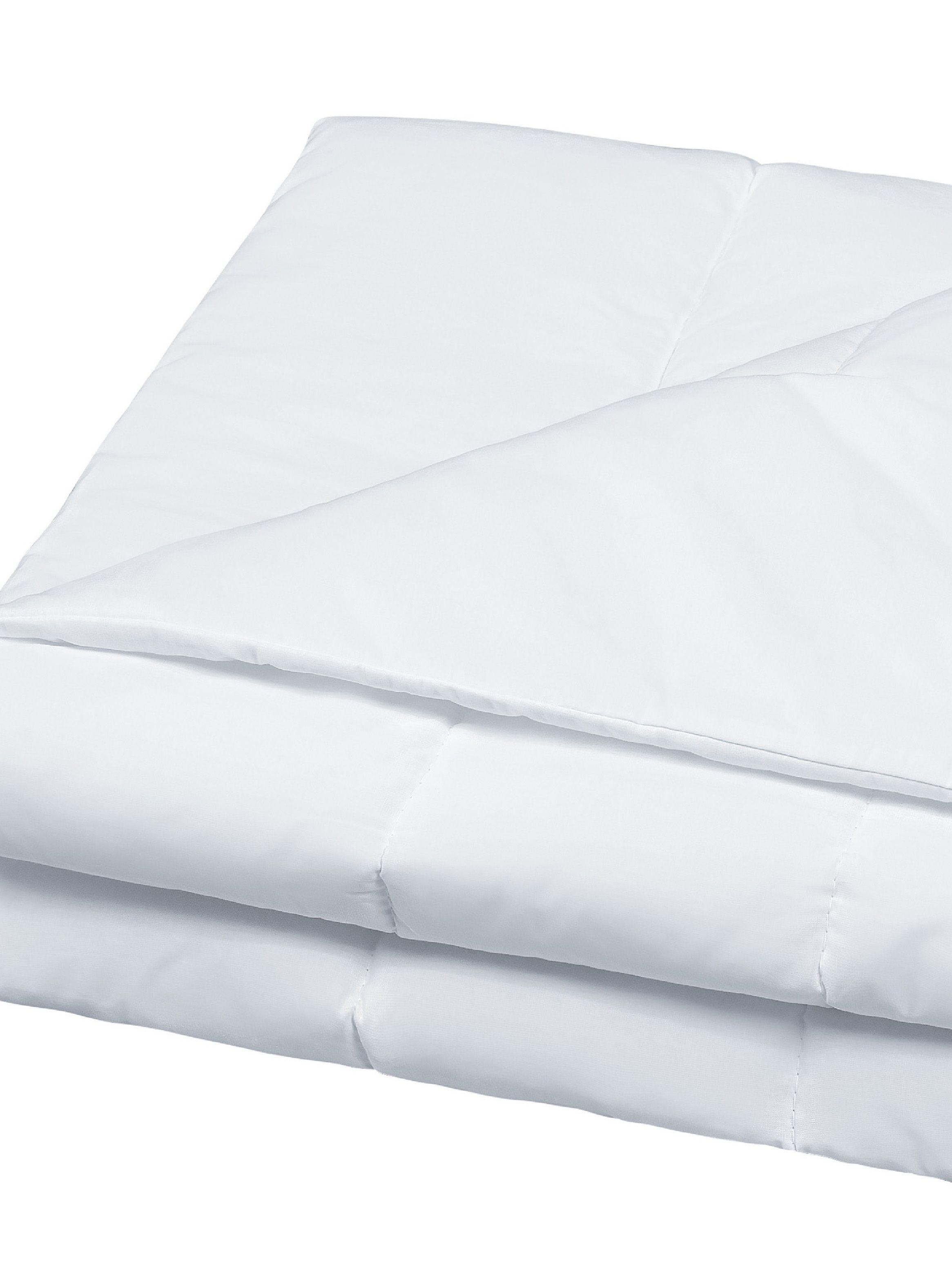 Cubrecama Liso Blanco para Cuna-1