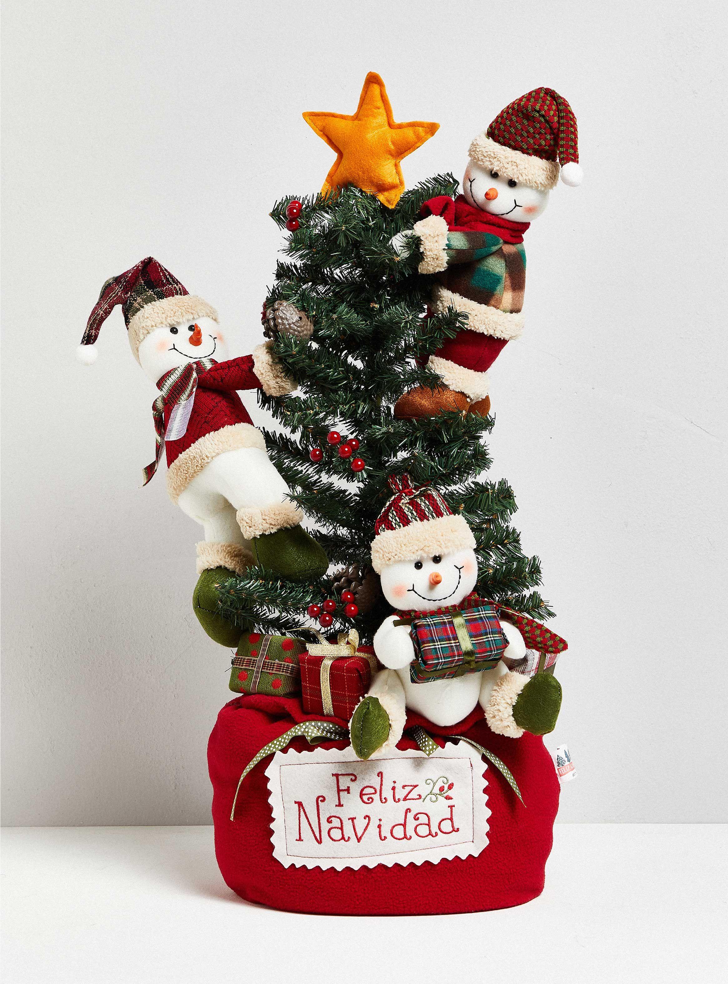 Muñeco Attimo 76 cm Snowman en Pino-0
