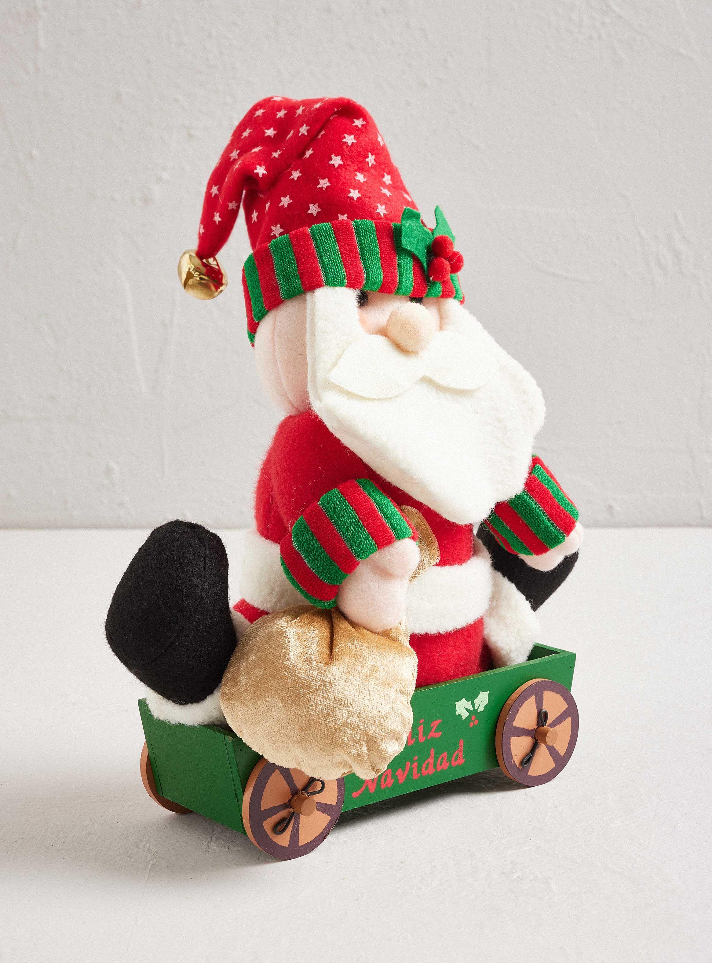 Muñeco de Navidad 32 cm Santa Sentado-2