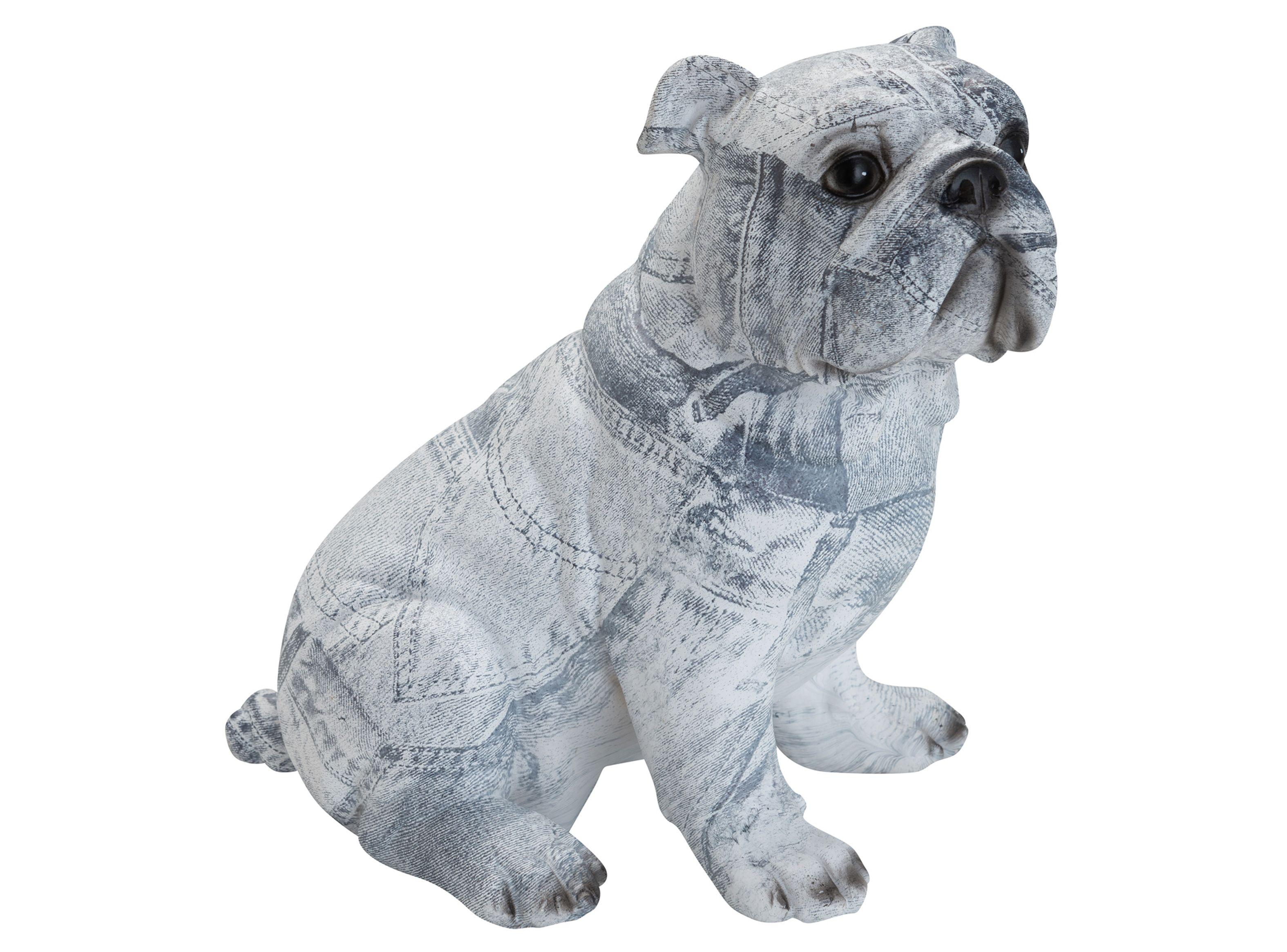 Adorno VGO Resina Perro Jeans Diseño 1 23 cm-1