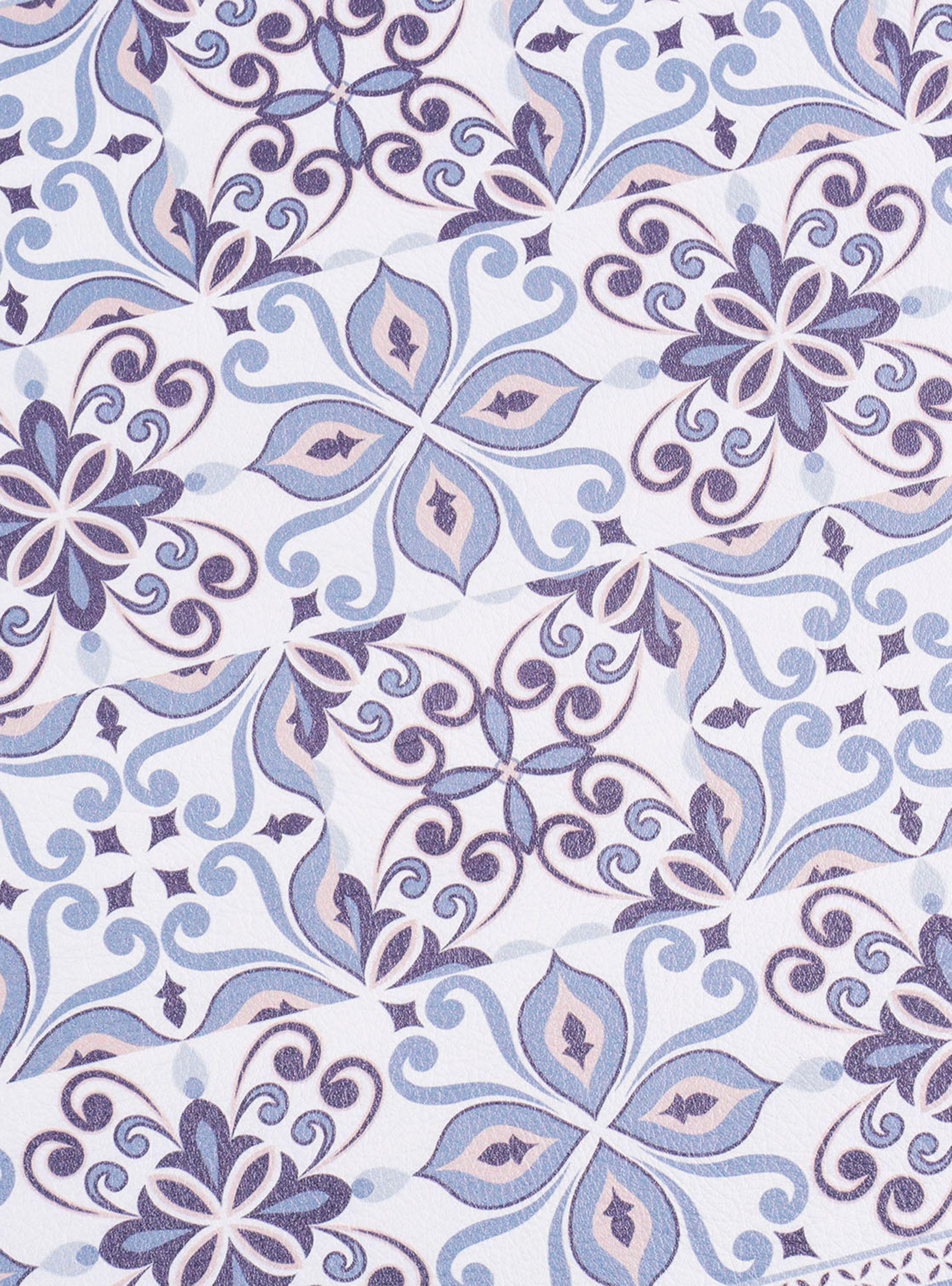 Limpiapiés 45 x 75 cm DIB Kitchen Mosaico D1 Azul-2