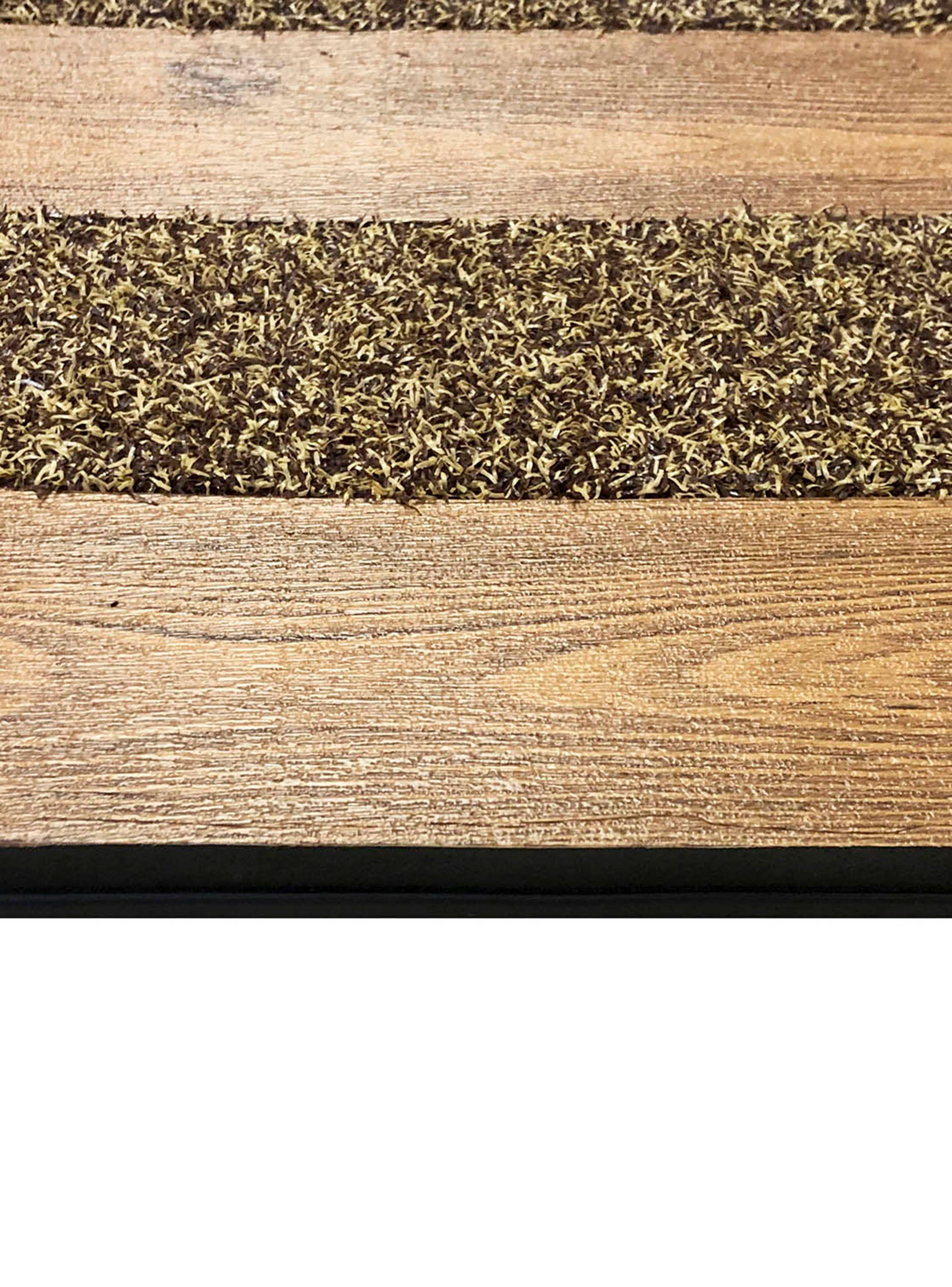 Limpiapies 46 x 76 cm DIB Rubber Wood Café-2