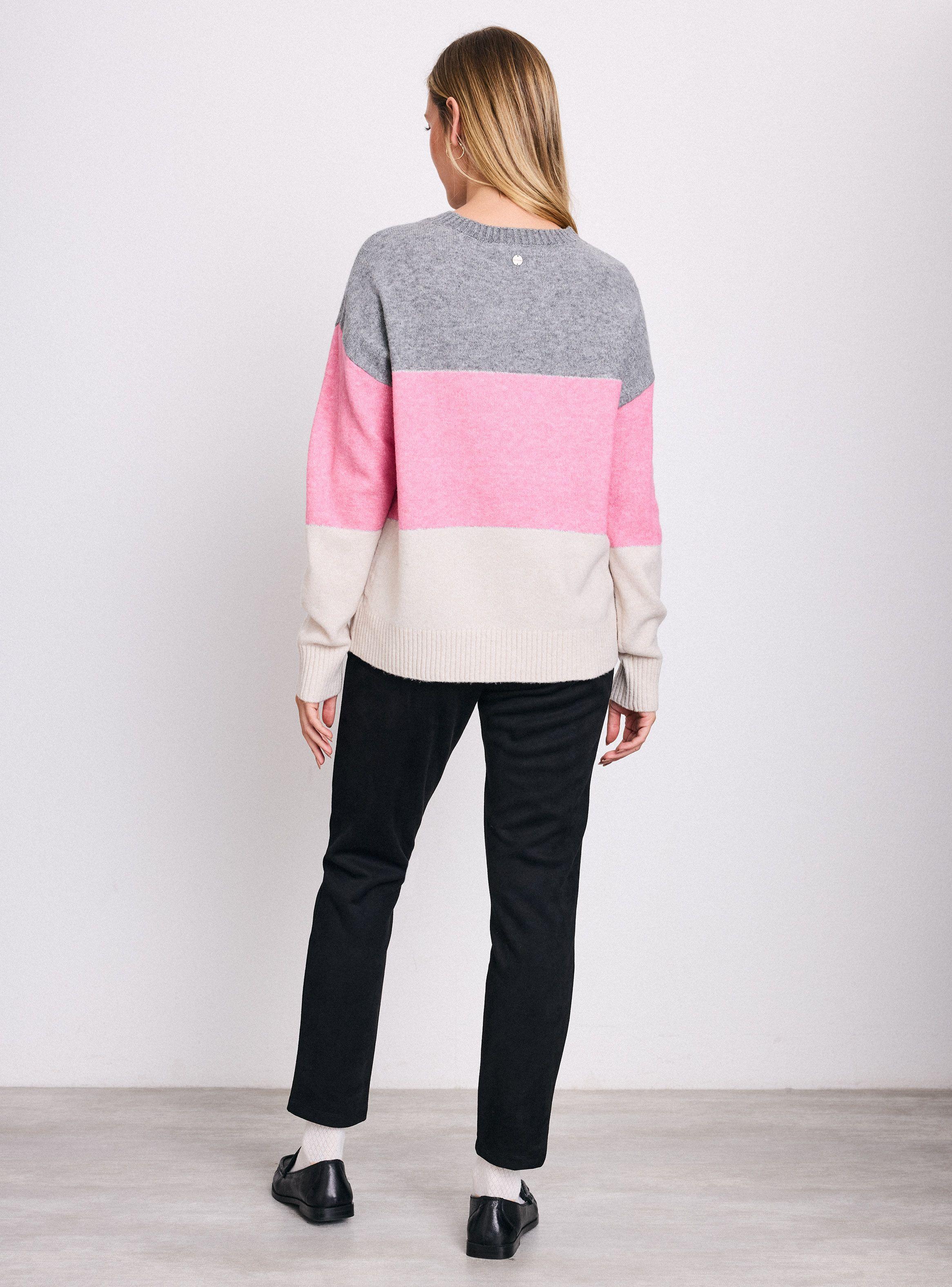Sweater Color Block Lurex-5