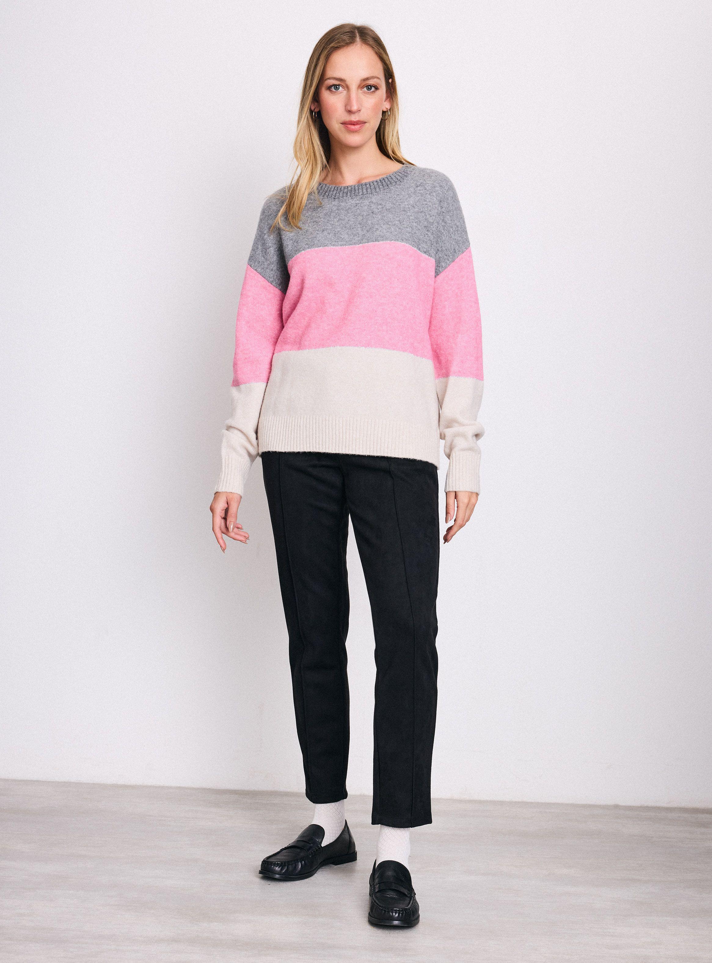 Sweater Color Block Lurex-4