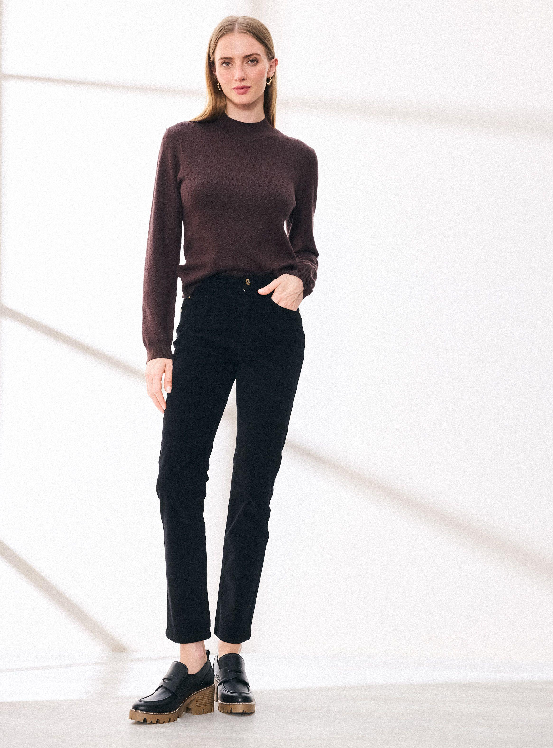 Pantalón de Cotelé Fino Slim Fit-4