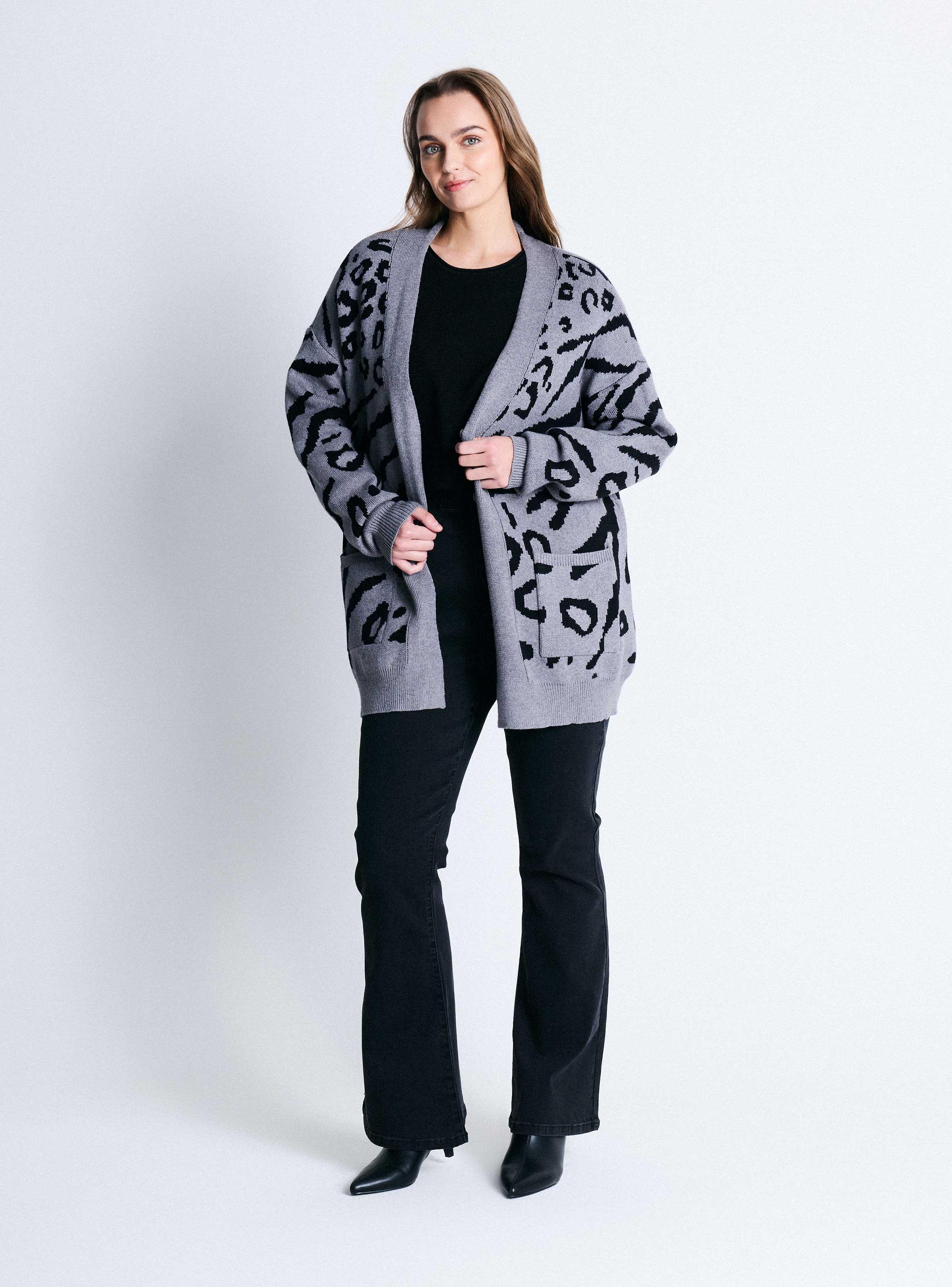 Chaleco Jacquard Abotonado-4