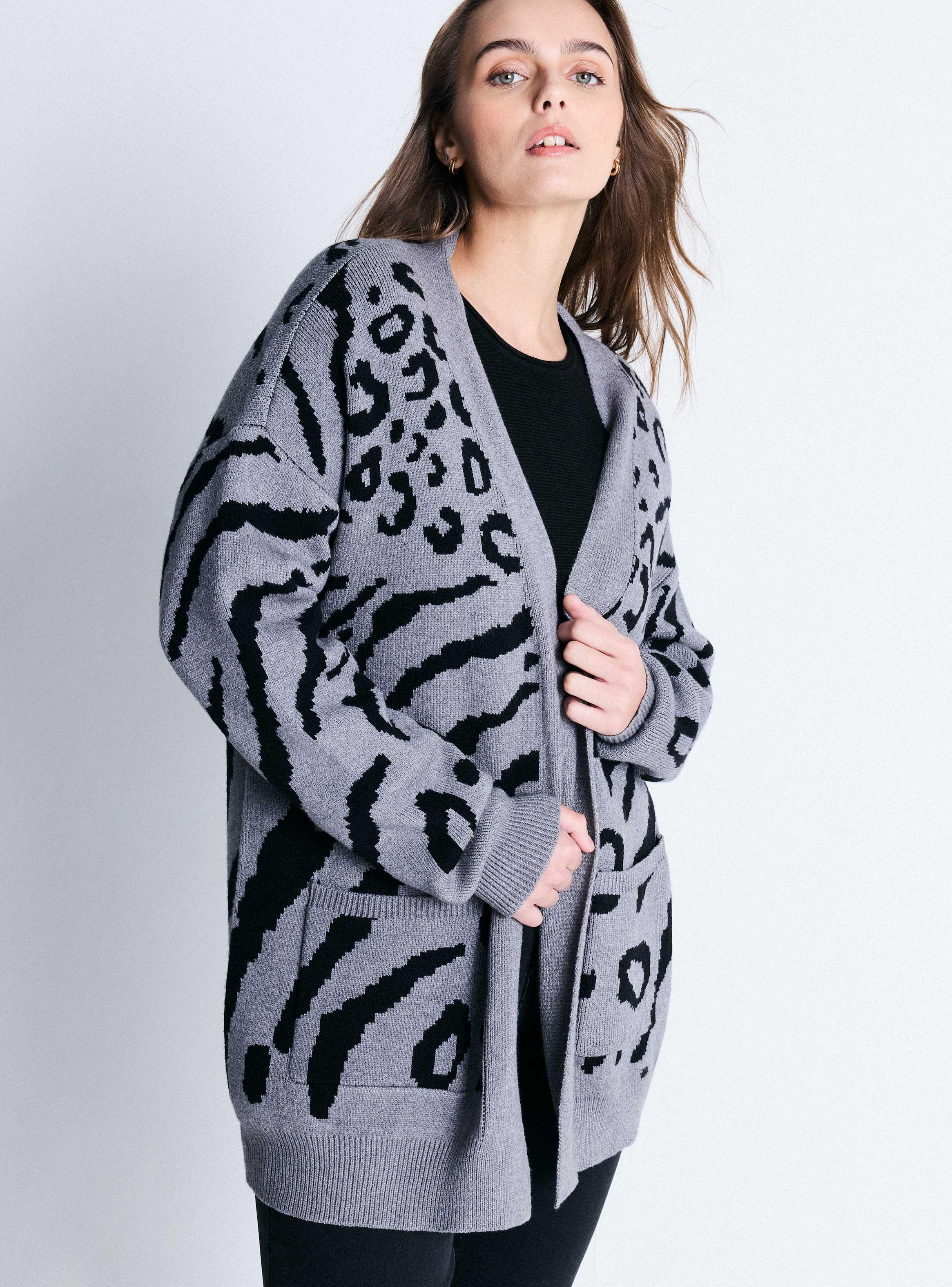 Chaleco Jacquard Abotonado-2