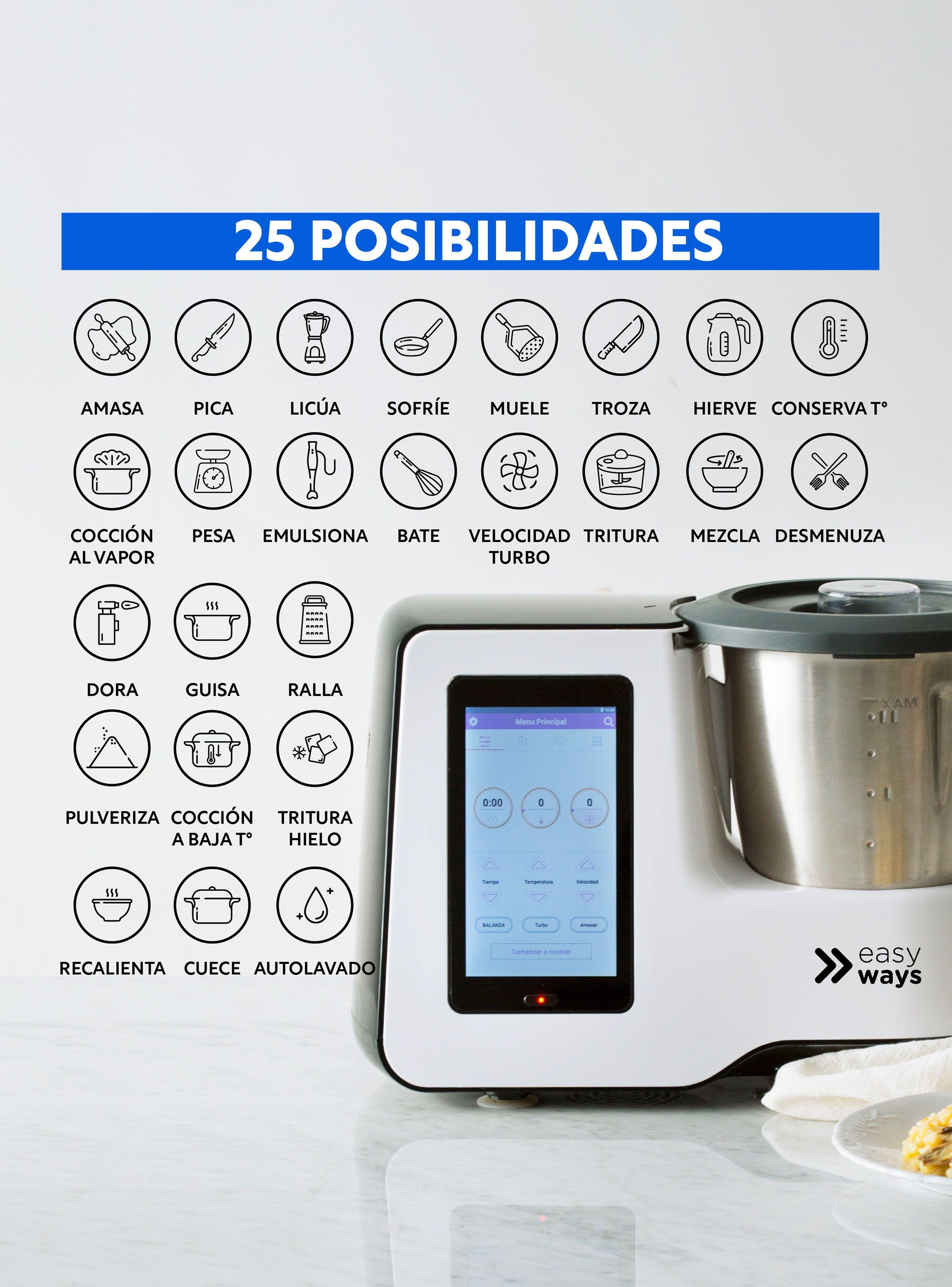 Robot de Cocina Kitchen Connect 2 Litros-2