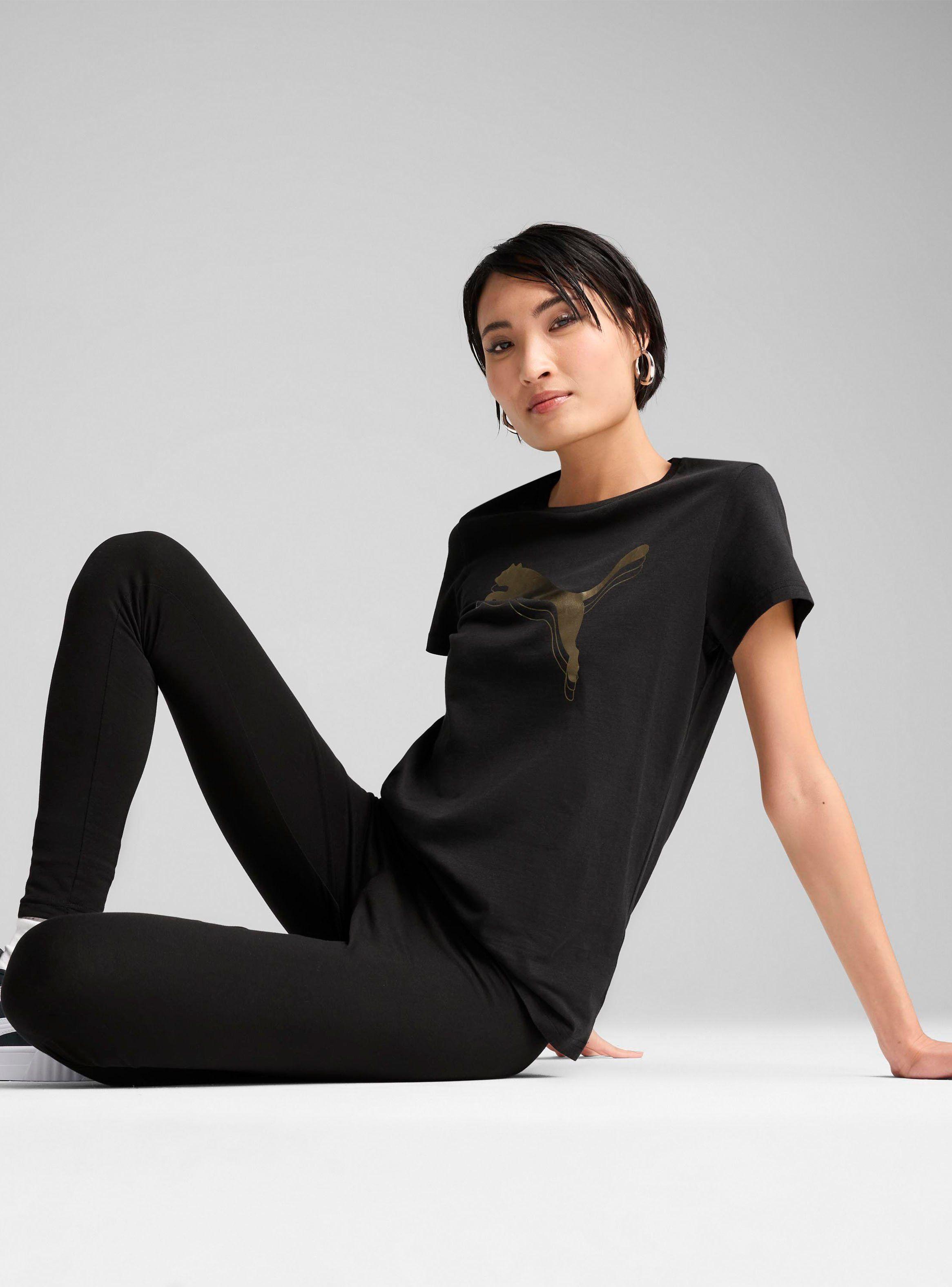 Polera Design Ess Metallic Puma Logo Tee-2