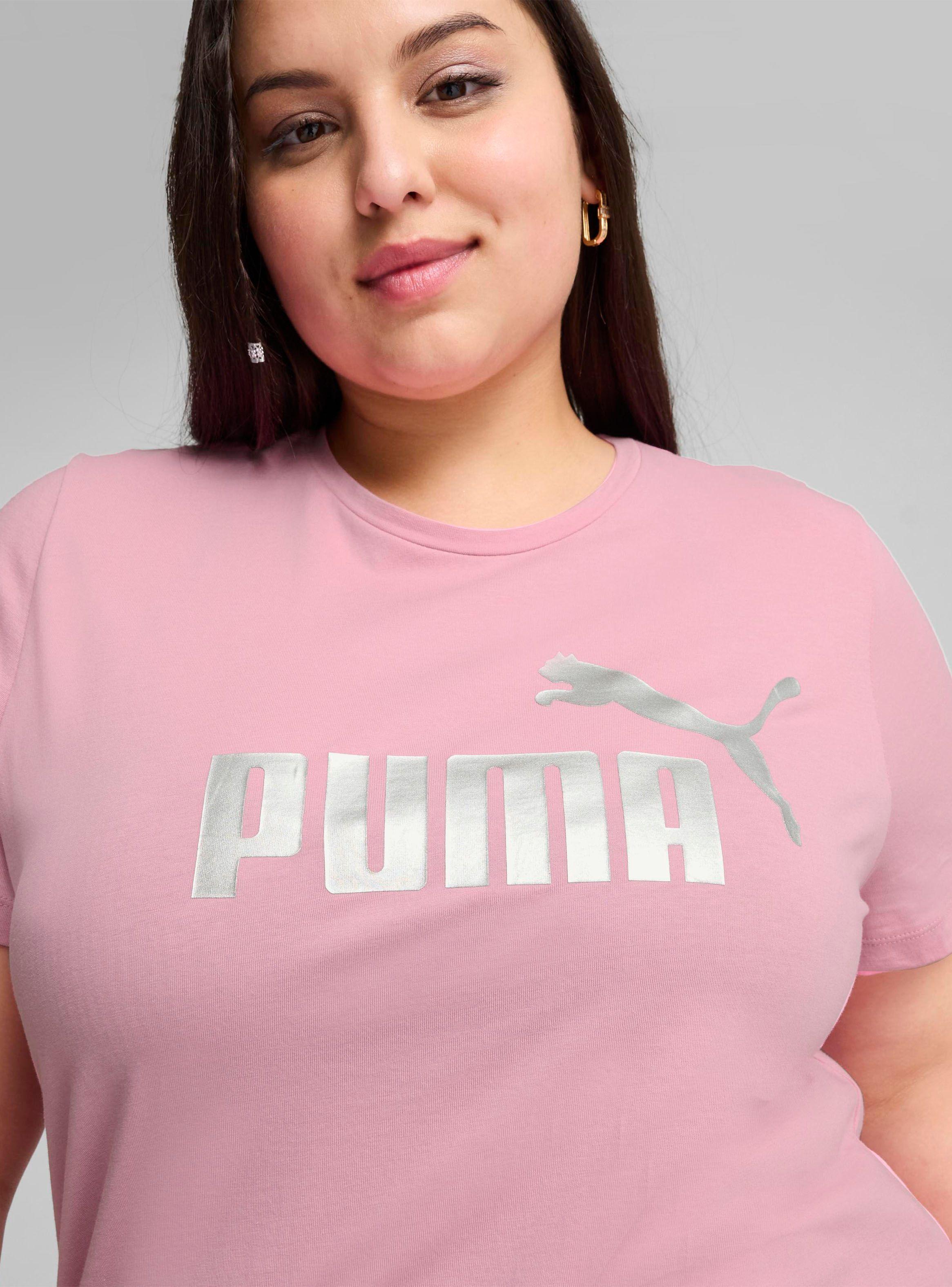 Polera Graphics Ess+ Metallic Logo Tee-3