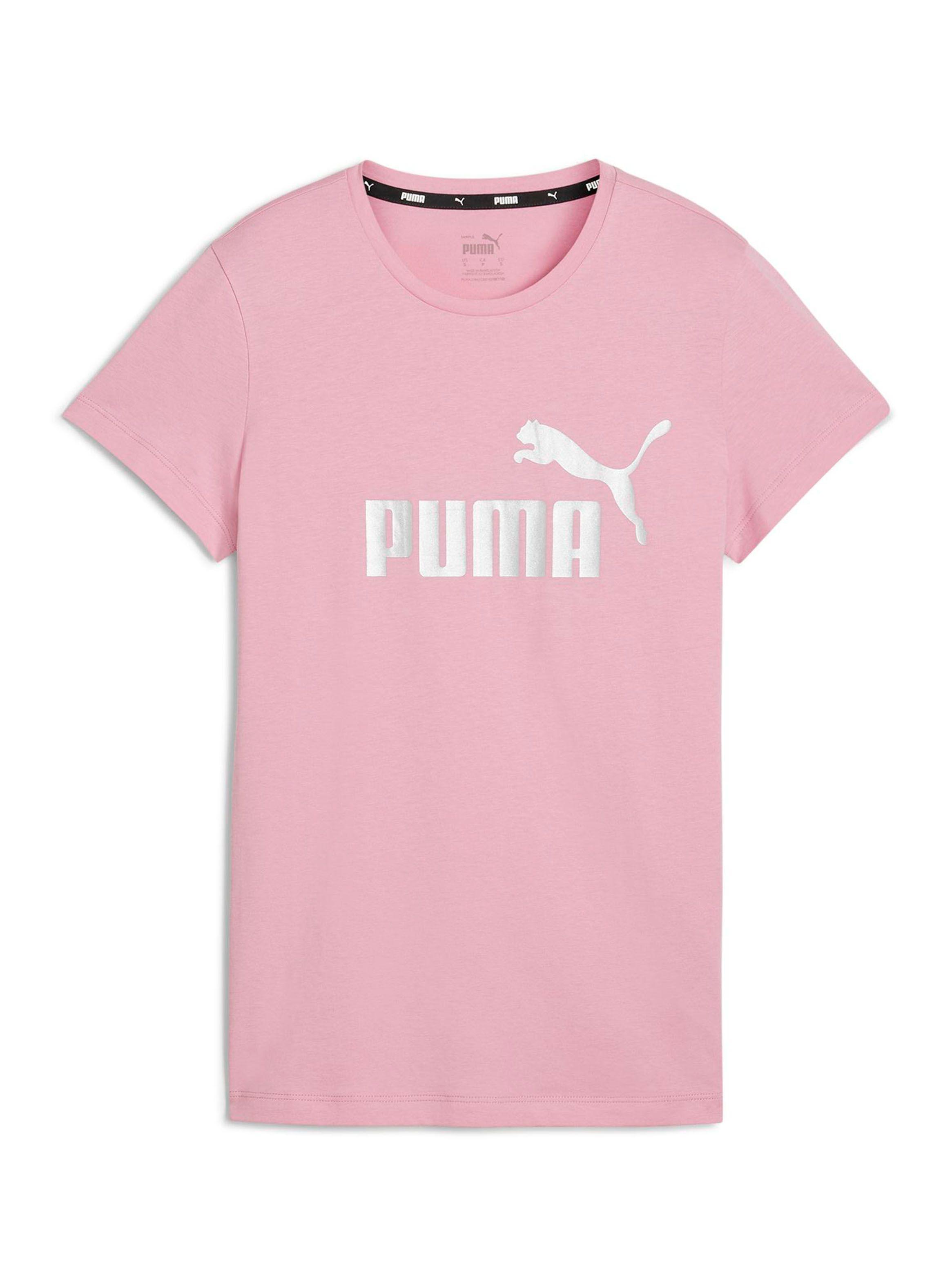 Polera Graphics Ess+ Metallic Logo Tee-4