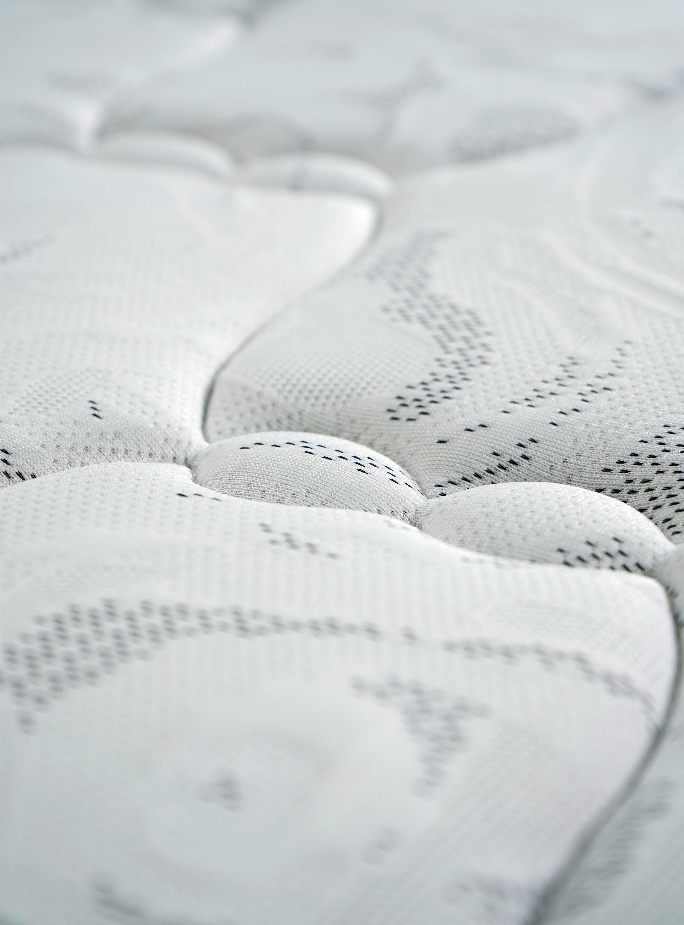 Cama Europea Active 2 Plazas x190 cm + Respaldo Nuit + Velador Granada Grey-4