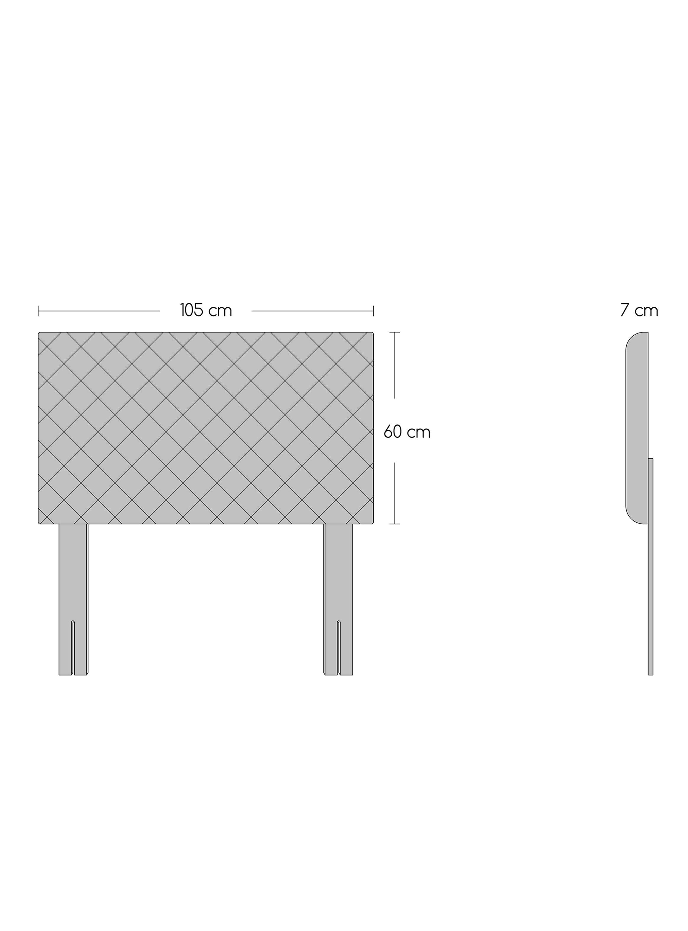 Cama Europea Nuit 1.5 Plazas Base Normal + Respaldo-1