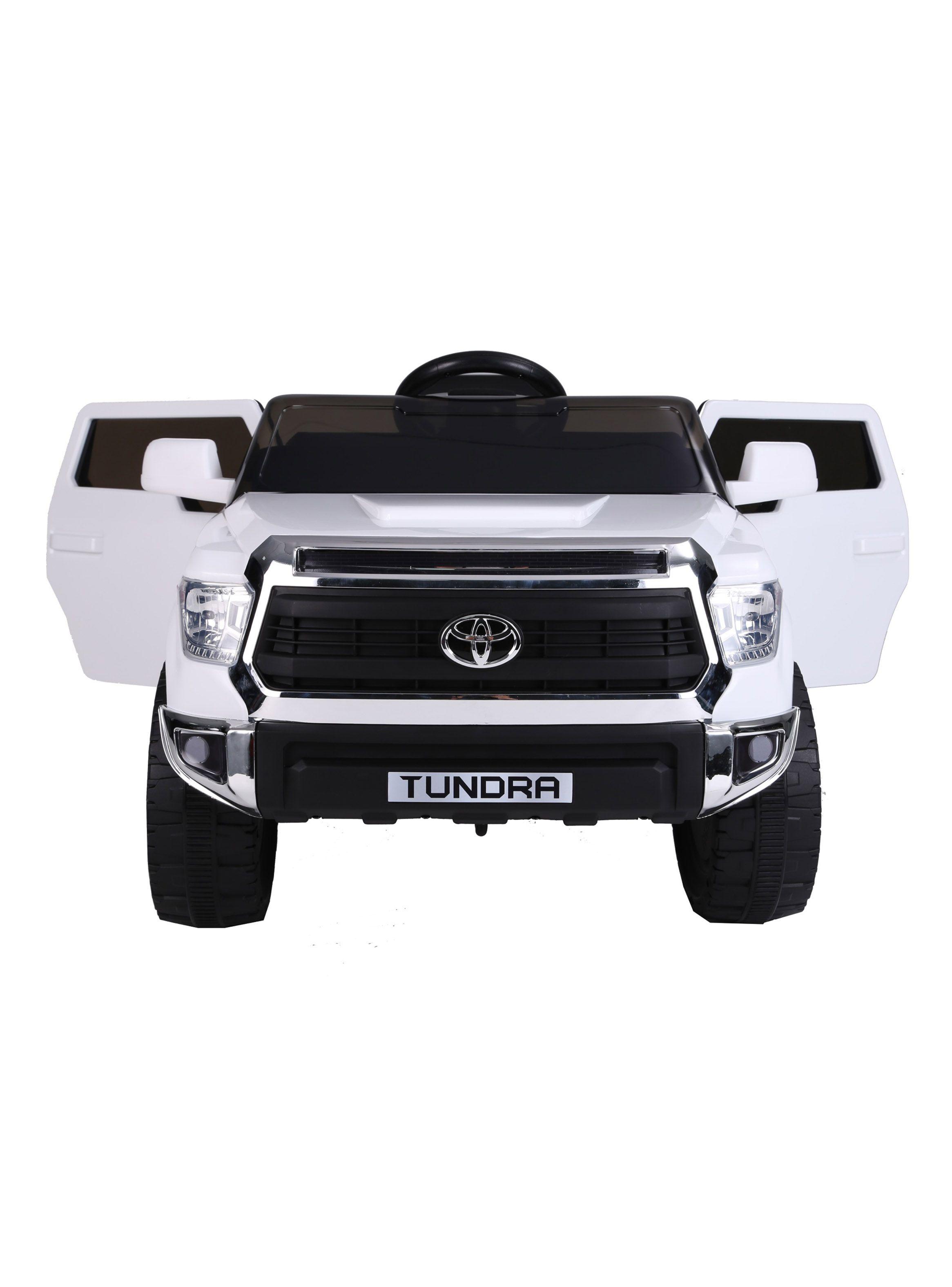 Auto a Batería Toyota Tundra Blanco-2