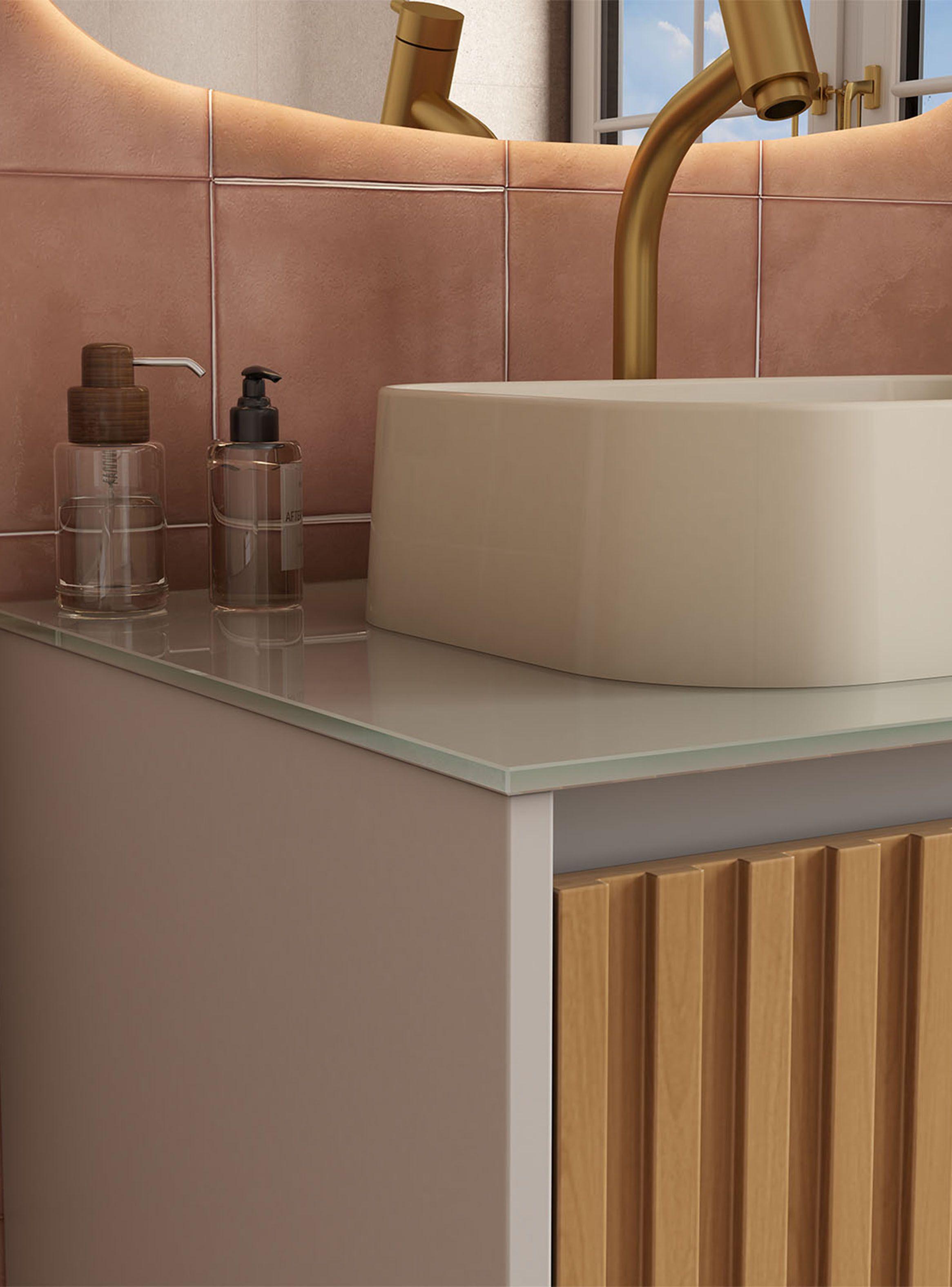 Vanitorio Aéreo Tulipa con Vidrio-4