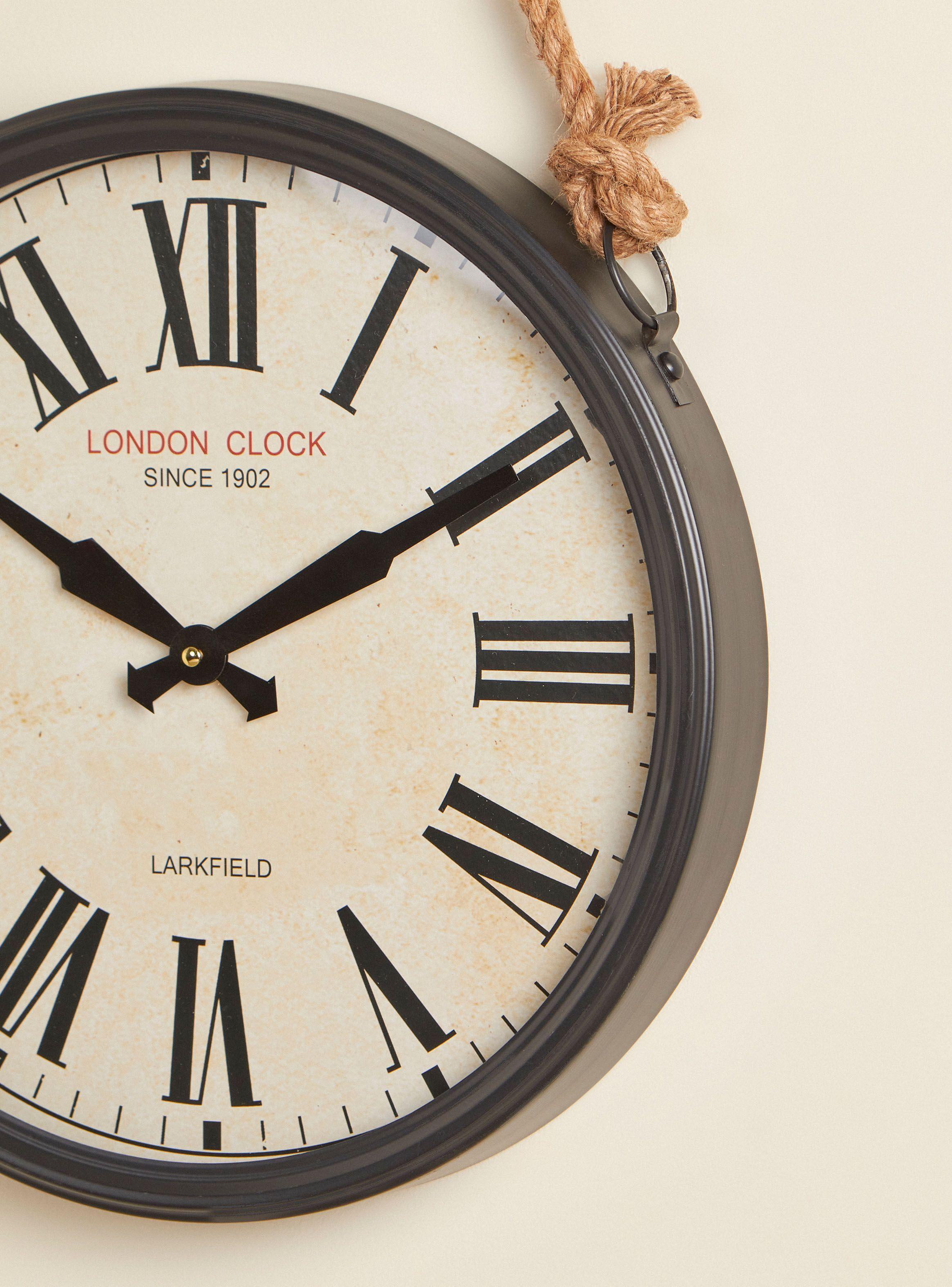 Reloj Alaniz Home Cuerda Negro 40.5 cm-1