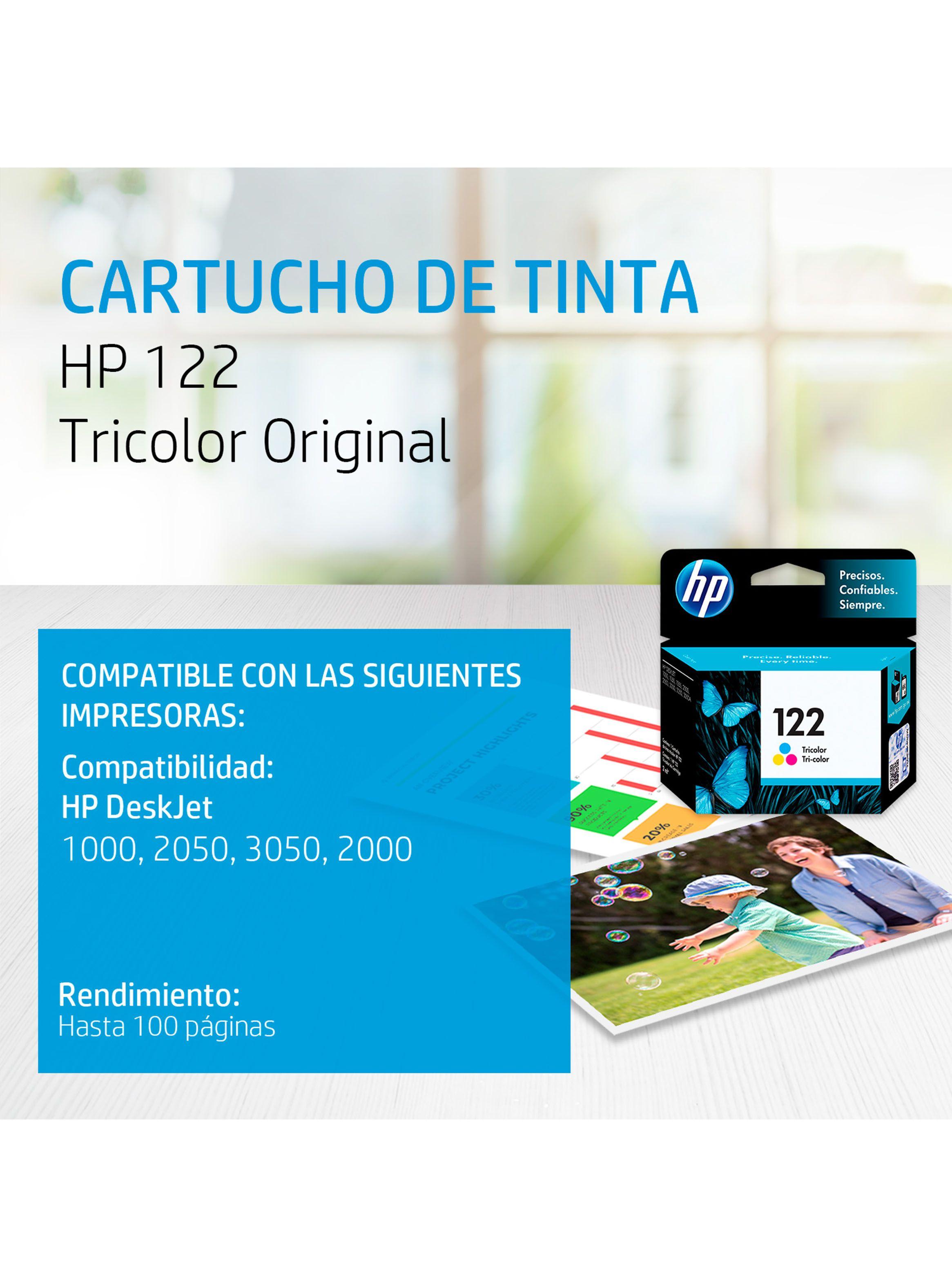 Cartucho HP Tinta N°122 Color-1