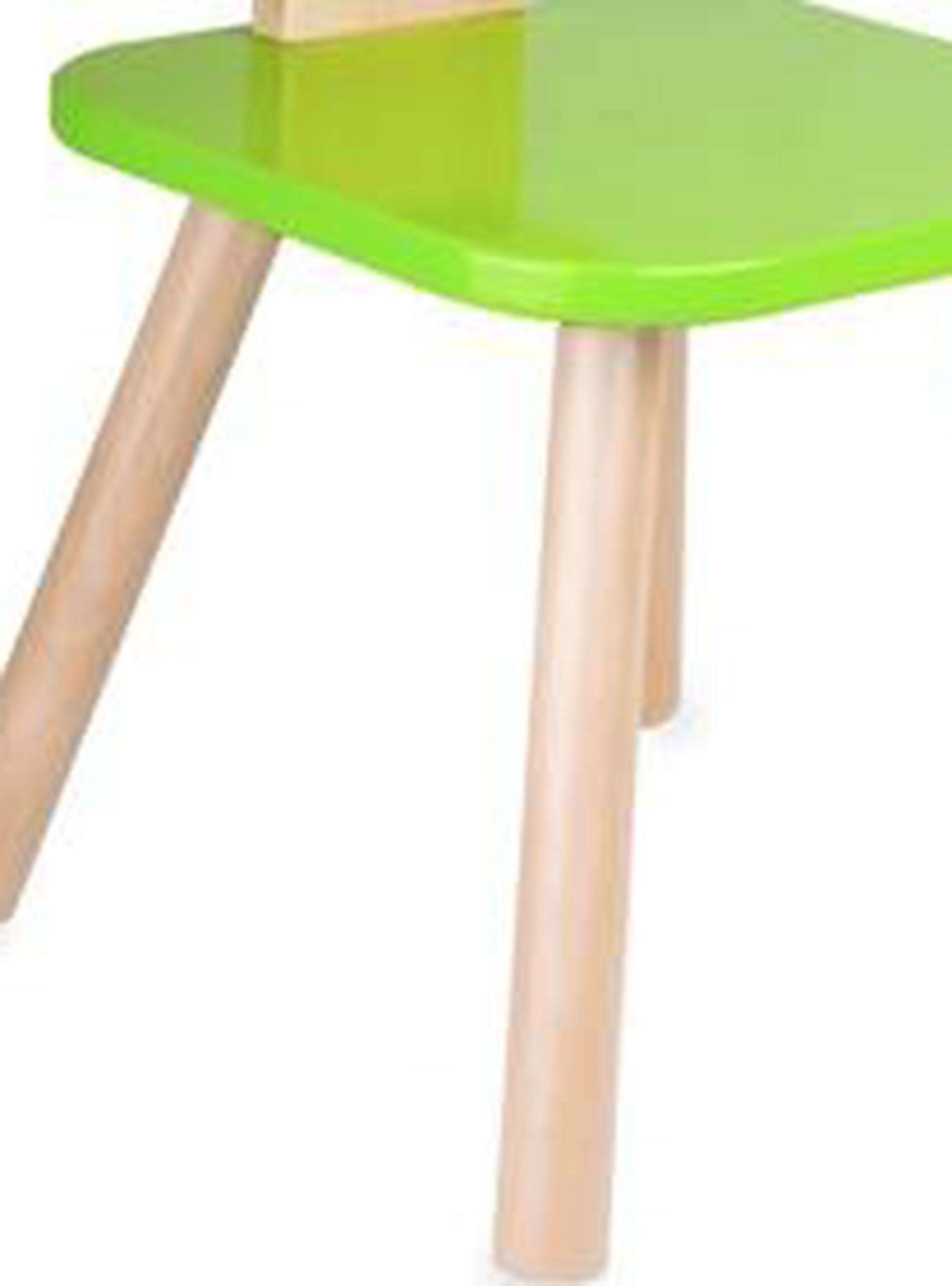 Silla Kidscool Madera Osito Verde-2