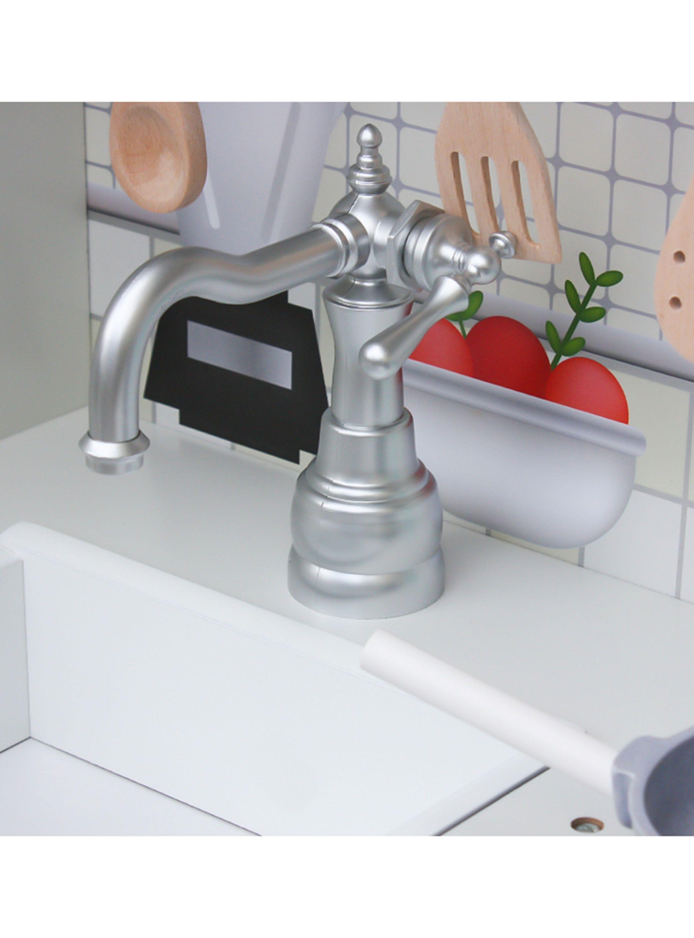 Juguete Mini Hogar Cocina Full Kitchen Blanca Kidscool-2