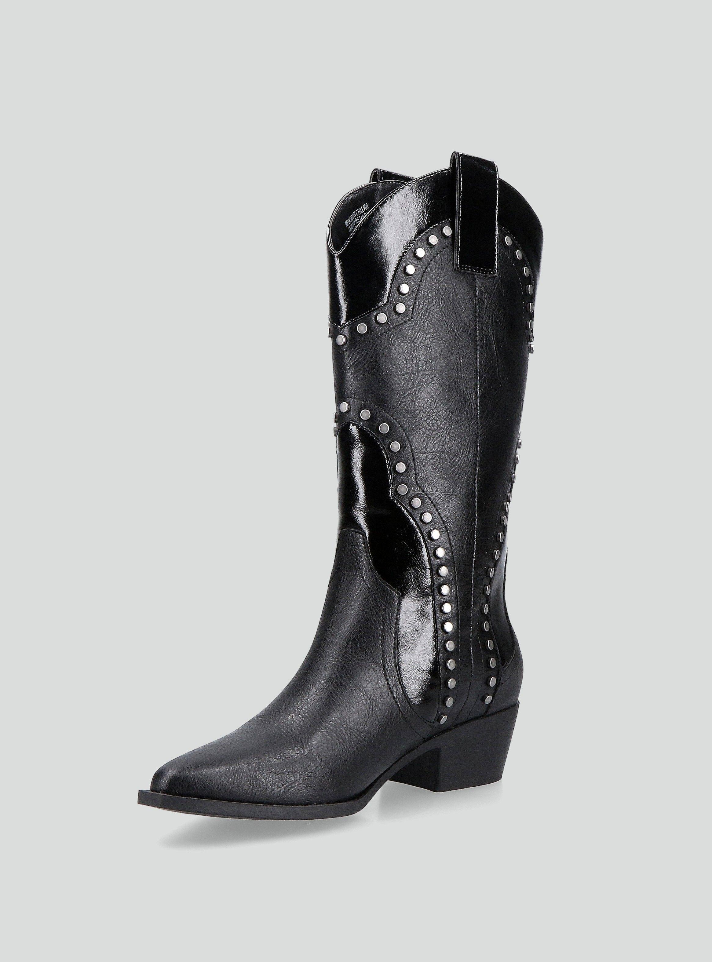Bota Western Tachas Mujer-2