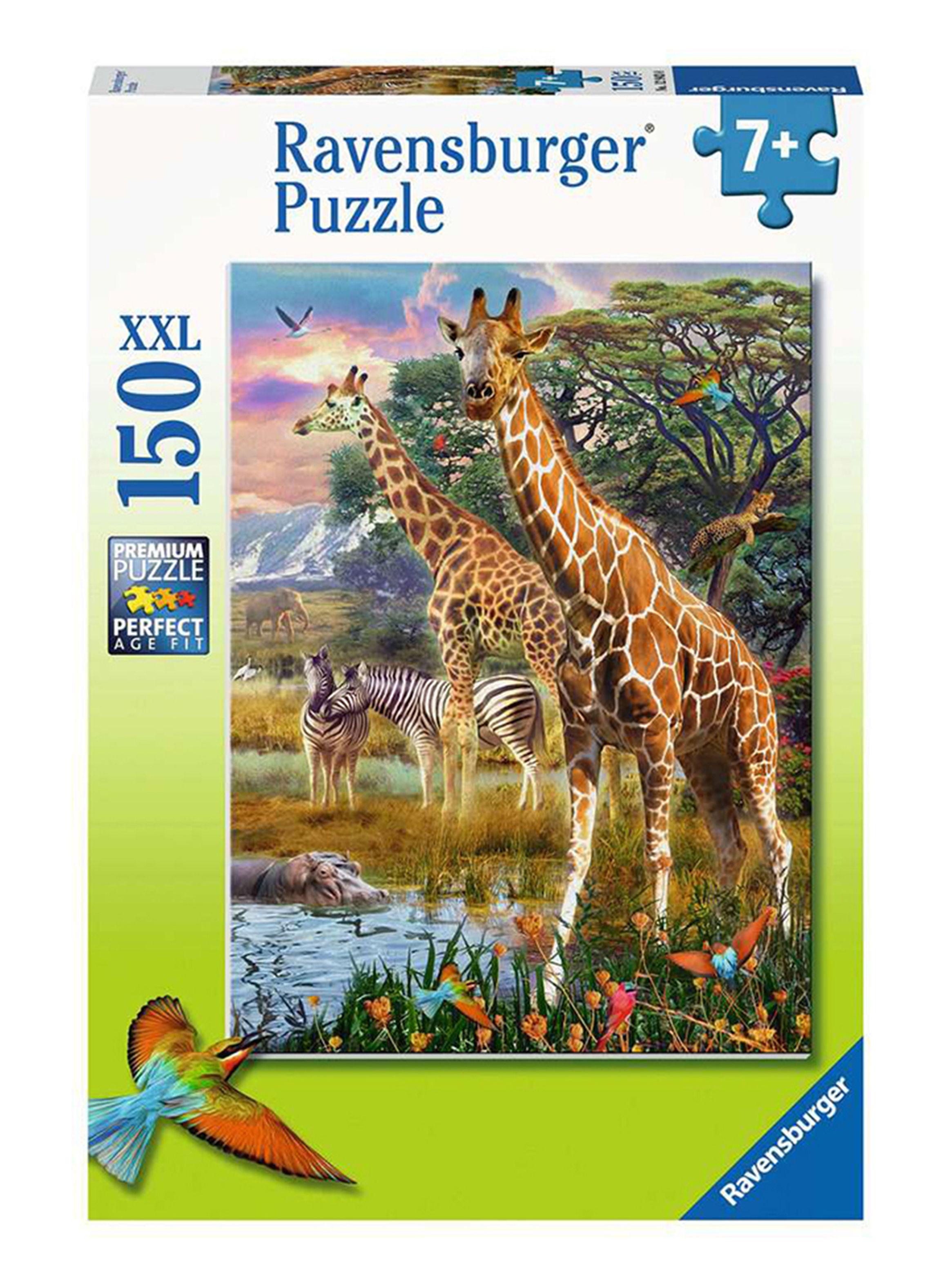 Ravensburger Puzzle XXL Jirafas en África 150 Caramba-0