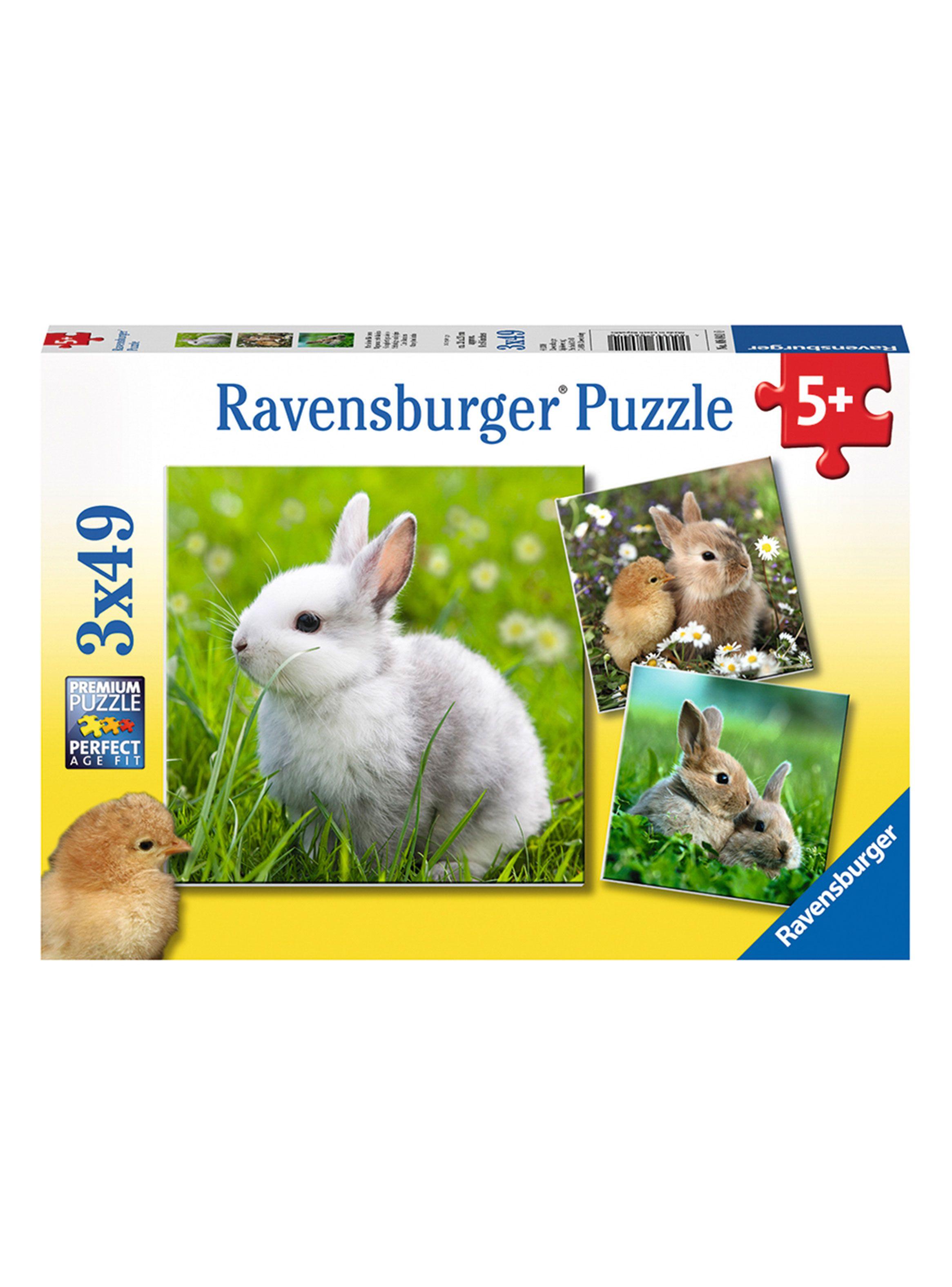 Ravensburger Puzzle Conejos 3x49 Caramba-0