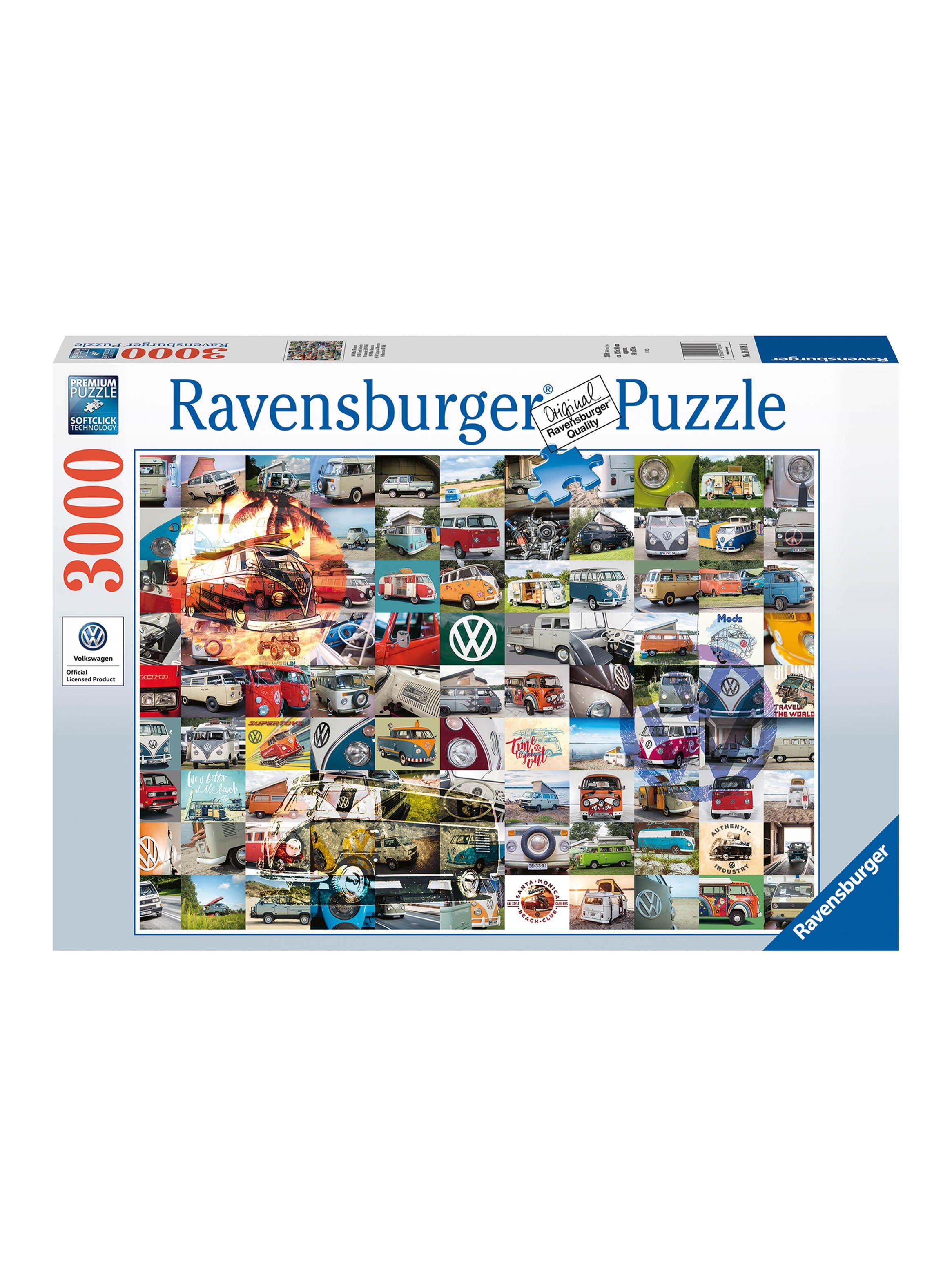 Ravensburger Puzzle 99 Volkswagen Van 3000 Piezas Caramba-0