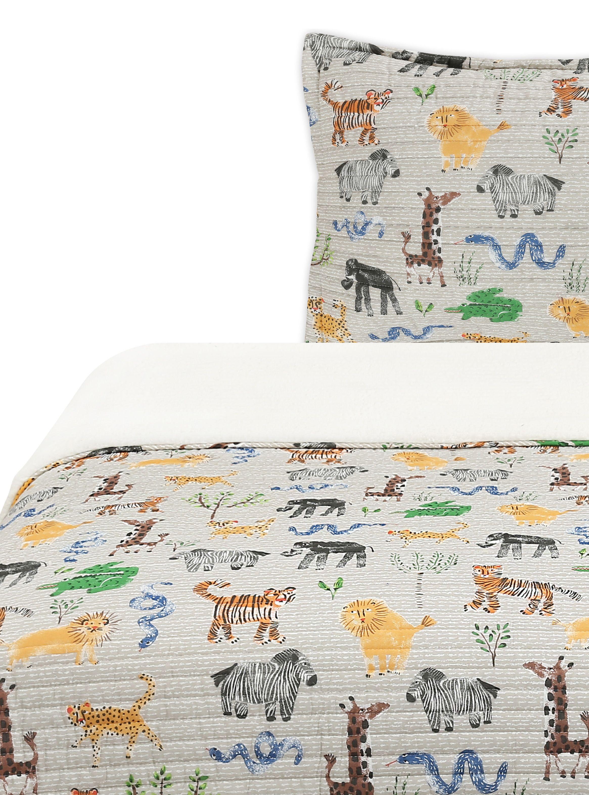 Quilt Infantil Sherpa 1 Plaza Diseño 1-0