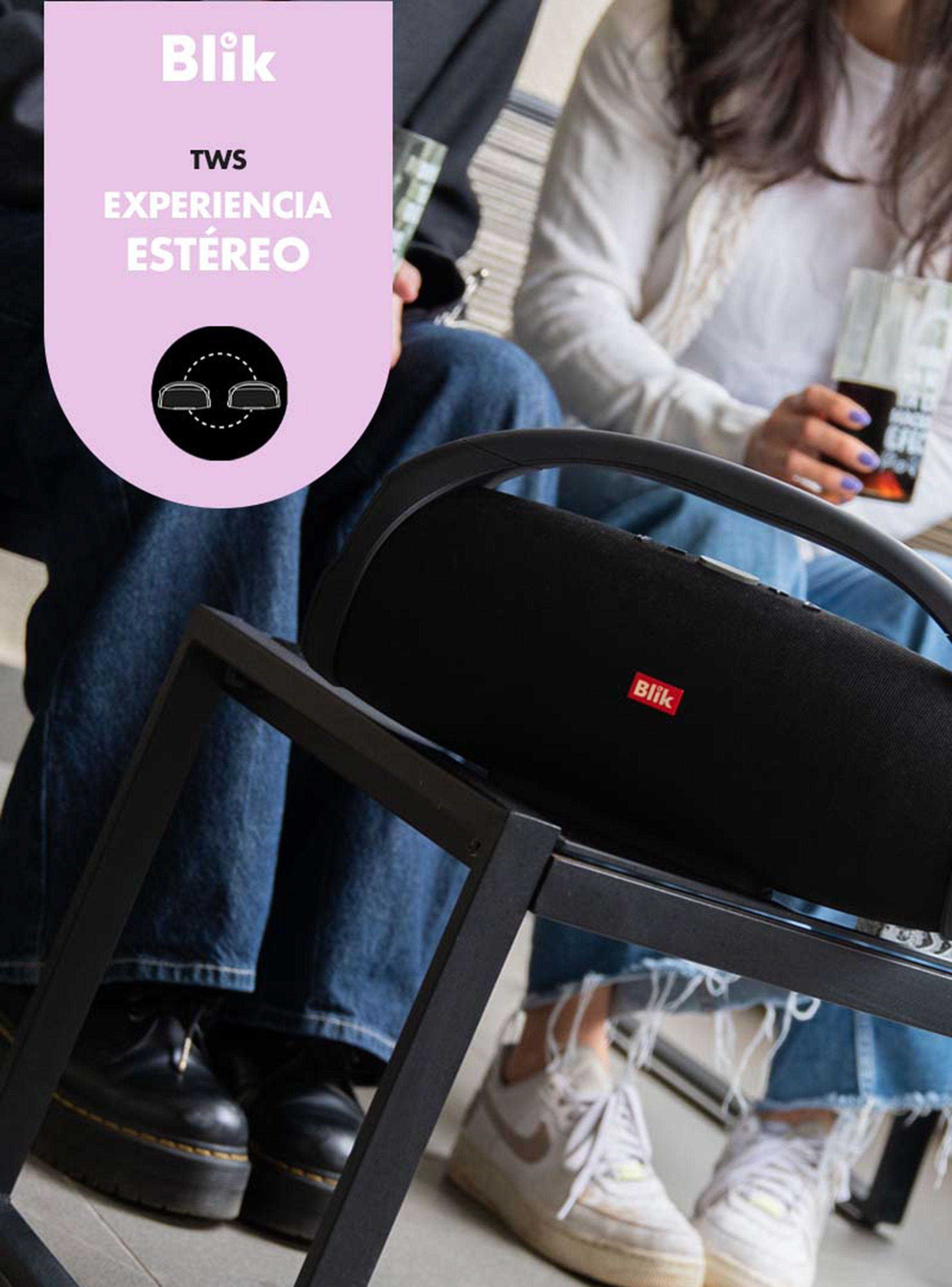 Parlante Bluetooth Booster 2 Negro-4