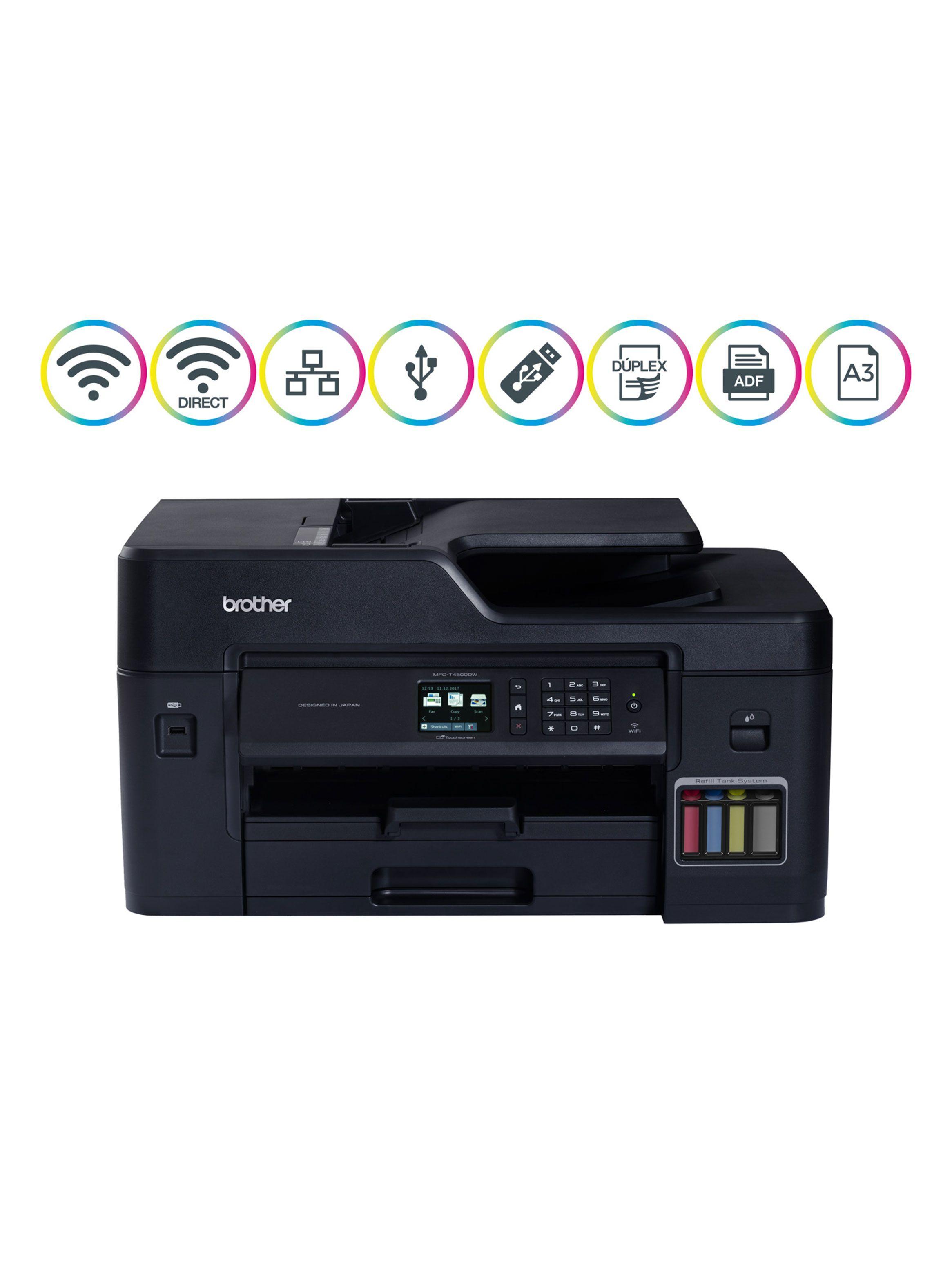 Multifuncional Inyección a Tinta A3 MFCT4500DW-0