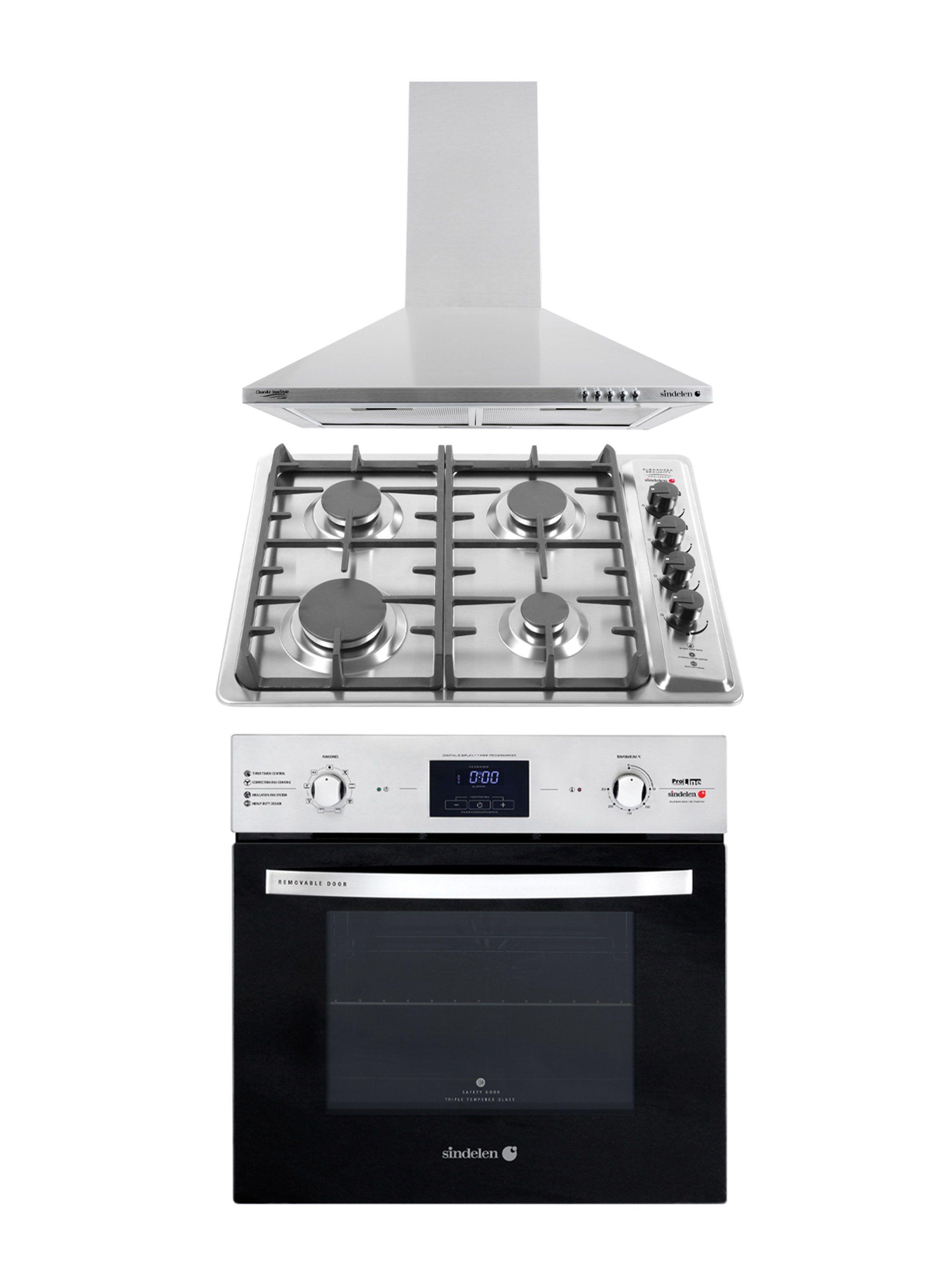 Kit Empotrable KIT-139 Campana CA-630PP + Encimera CEG-4650IN + Horno HE-7400IN-0