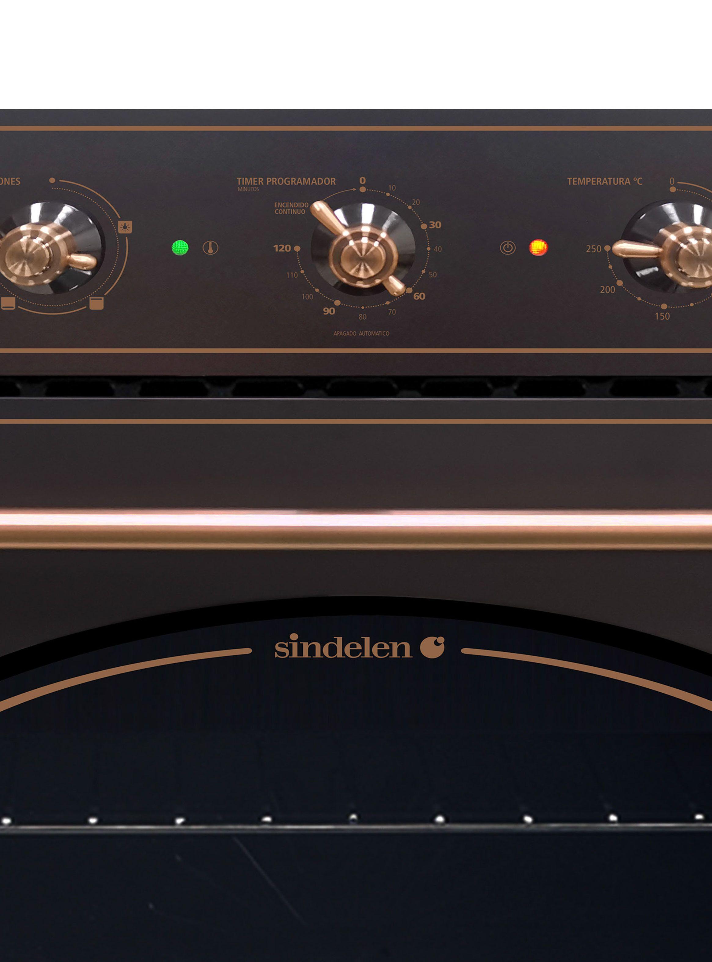 Horno Empotrable Eléctrico Sindelen Retro Design He-7220RNG-2