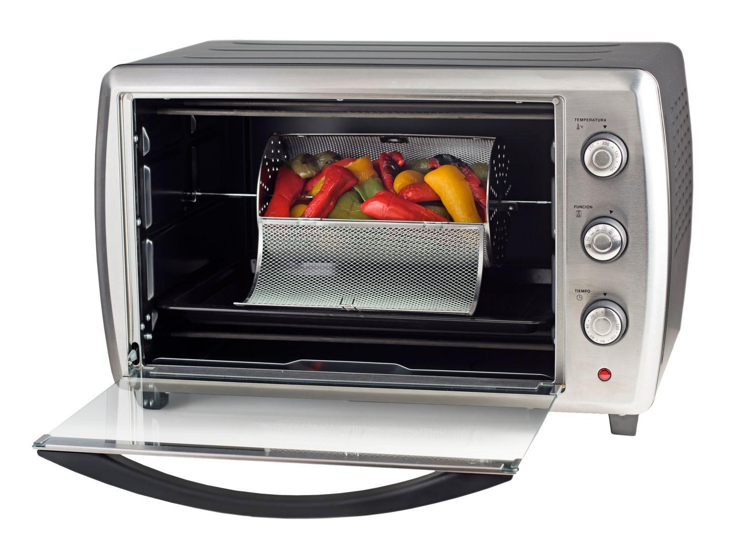 Horno Eléctrico Somela SteelOven TO3600RC 36 Lt Negro-1