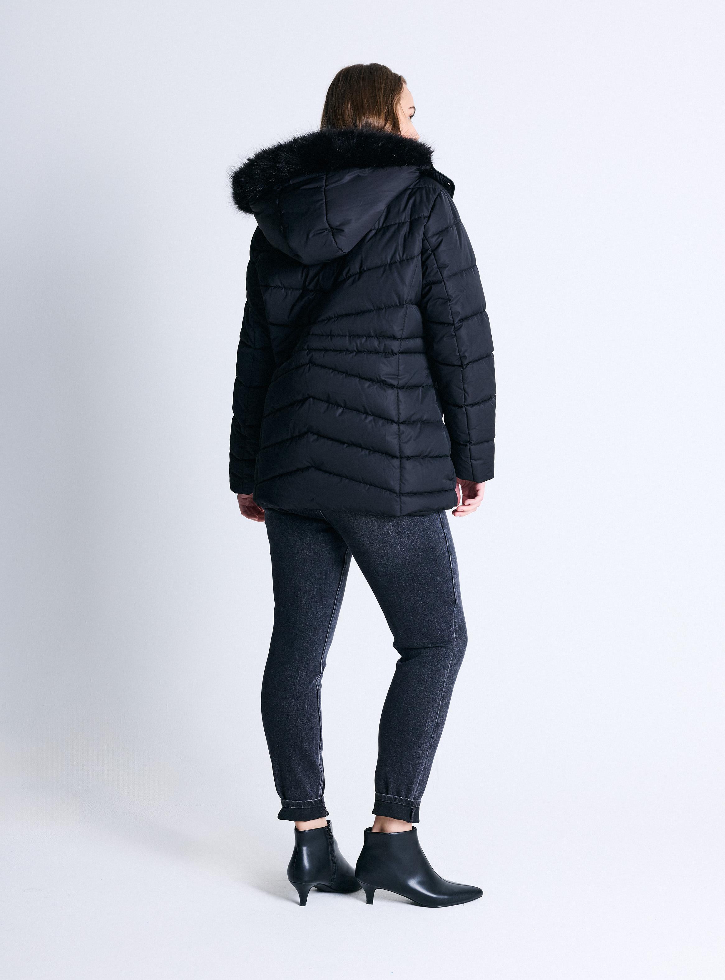 Parka Larga Acolchada-5