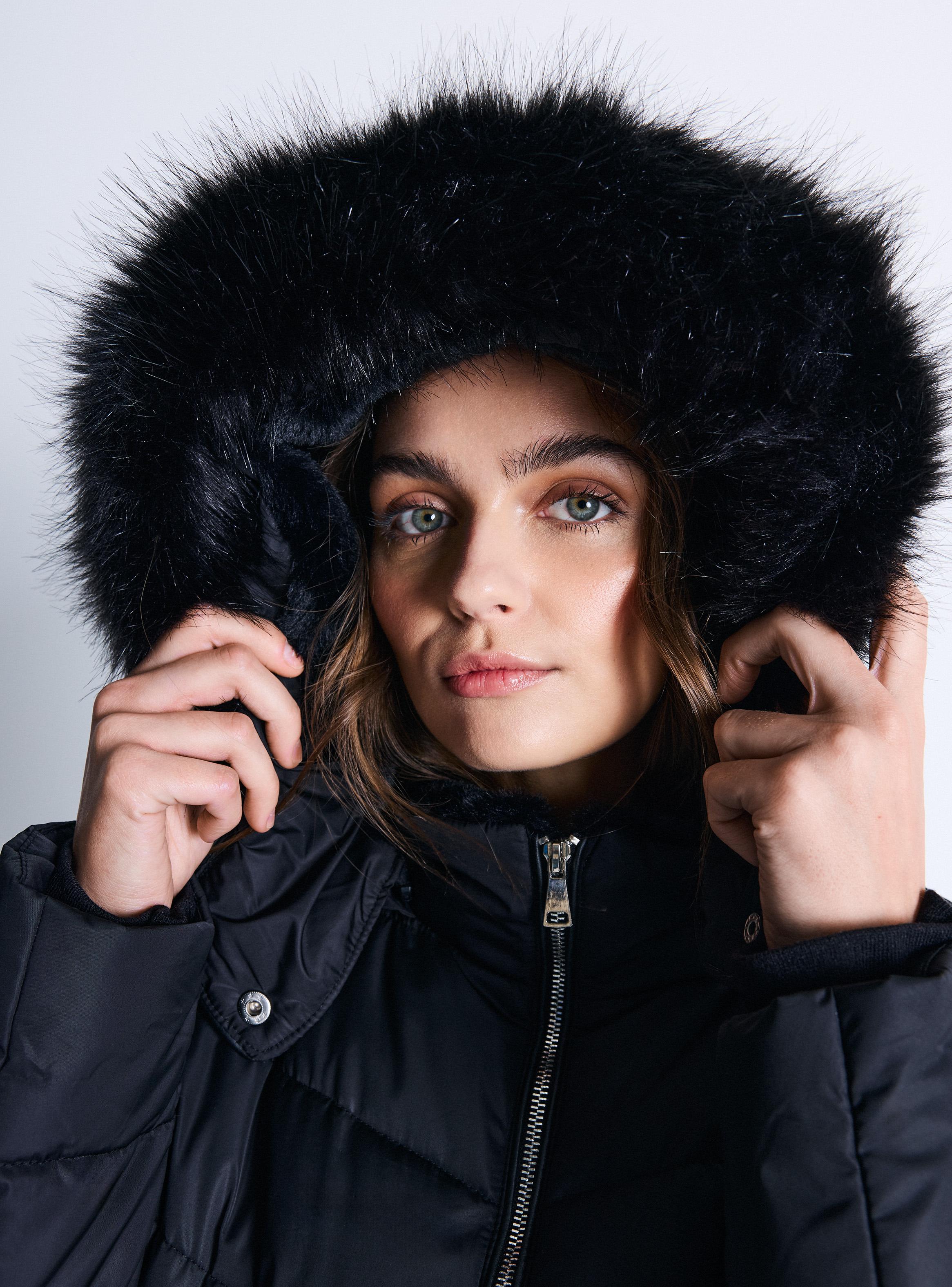 Parka Larga Acolchada-3