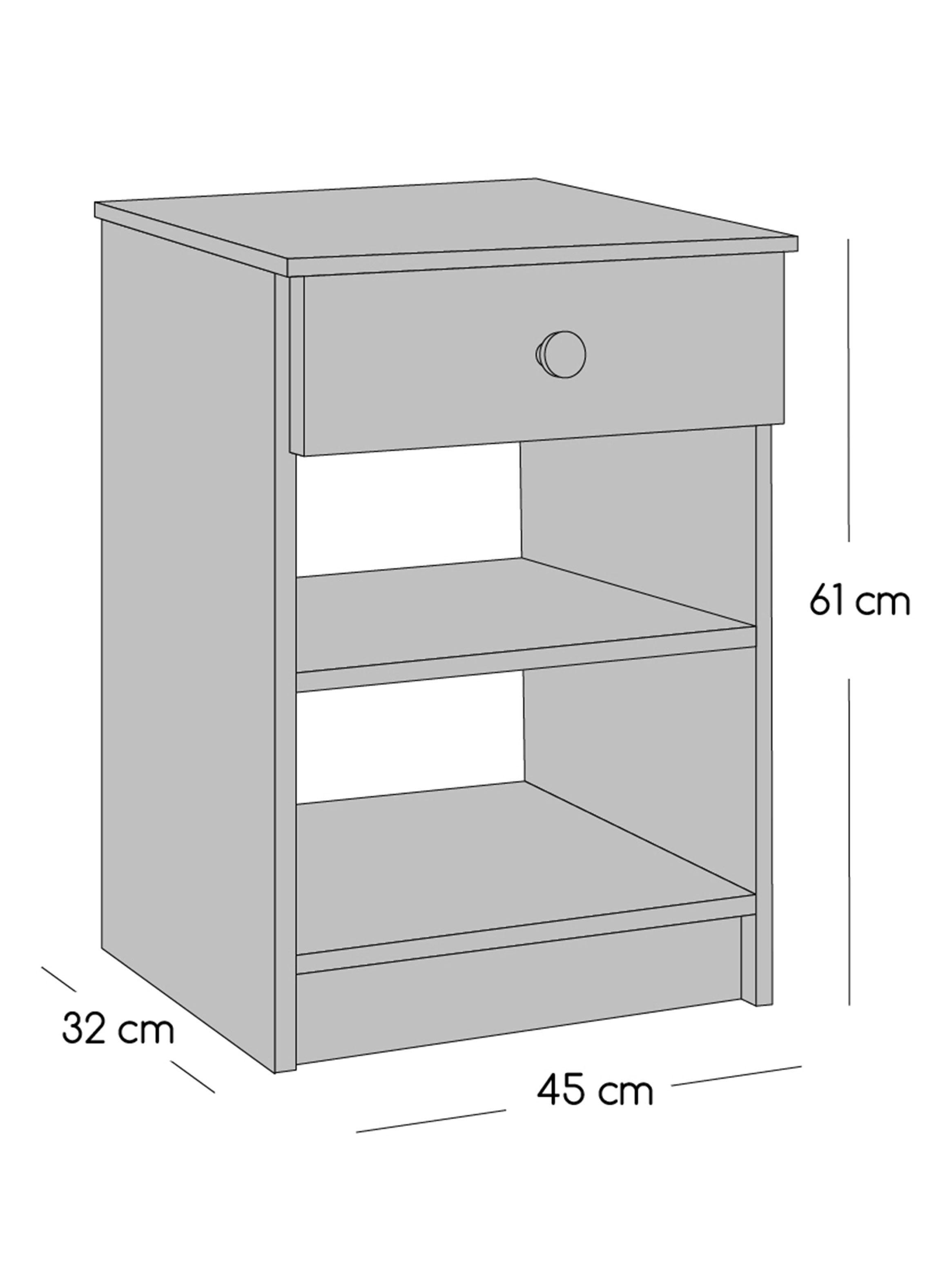 Cama Europea New Mega 1.5 Plazas x190 cm + Respaldo Nuit-2