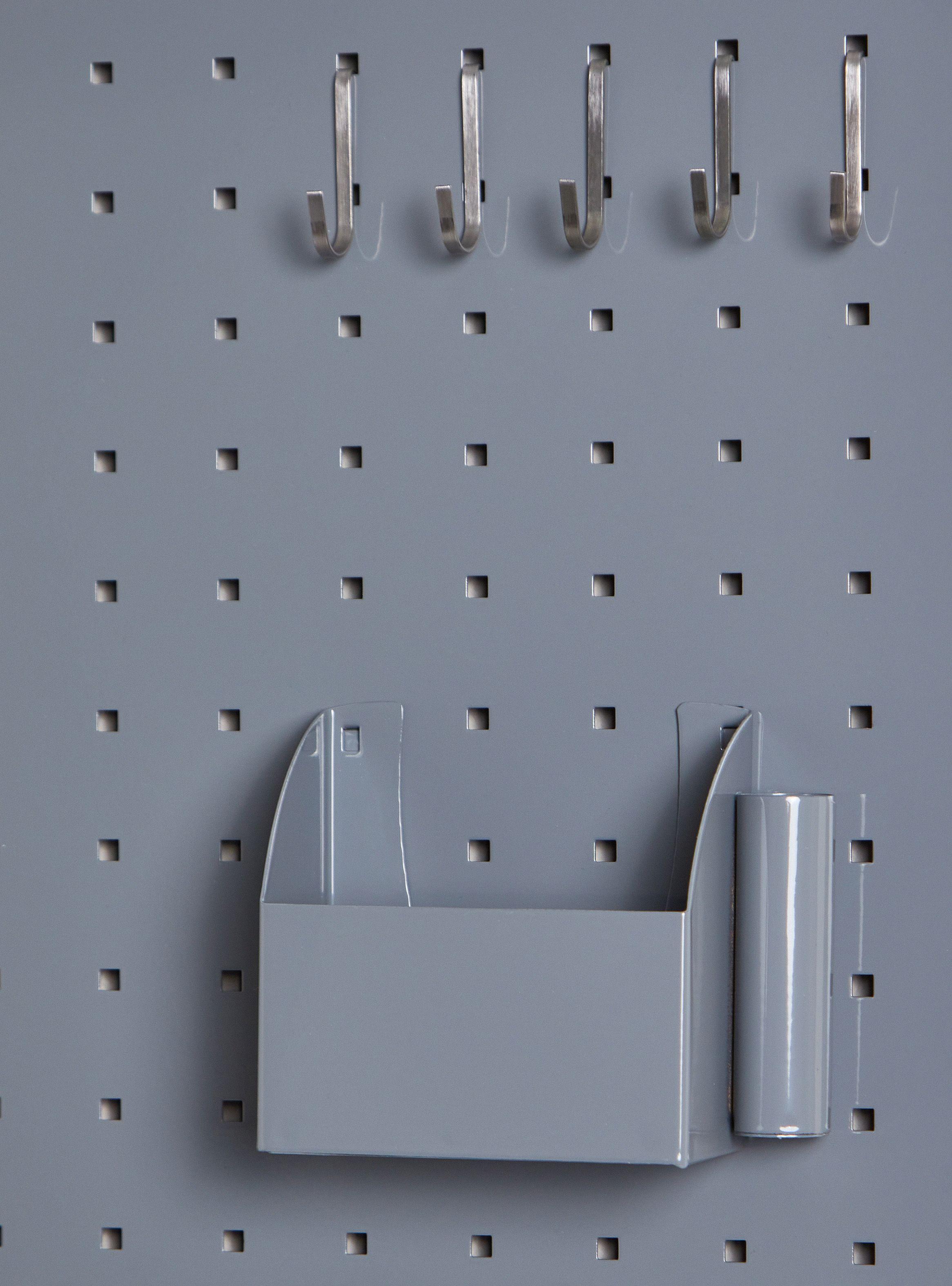 Organizador de Pared Gris Metal-2