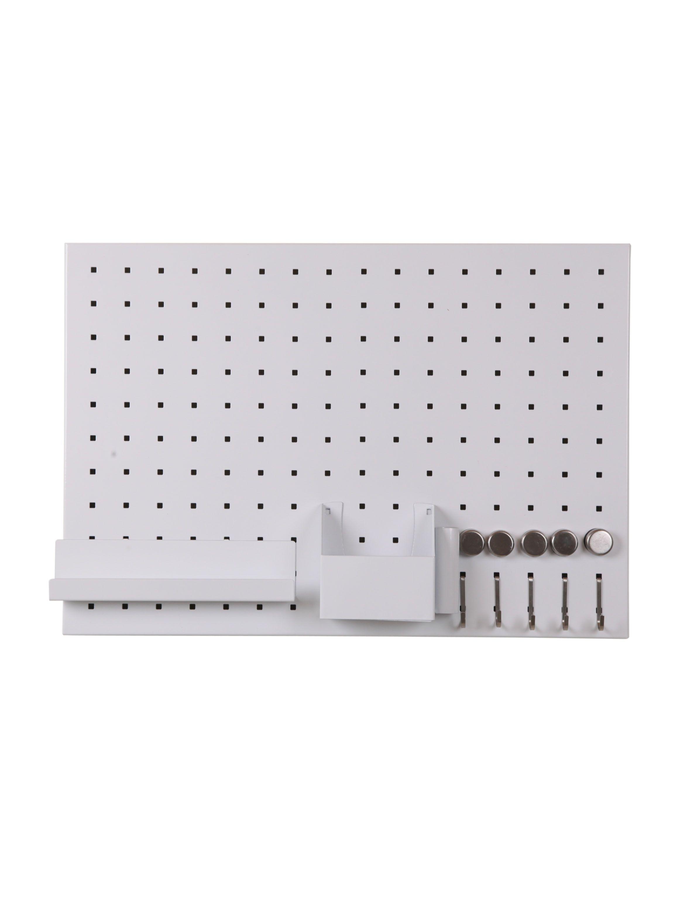 Organizador de Pared Blanco Metal-0