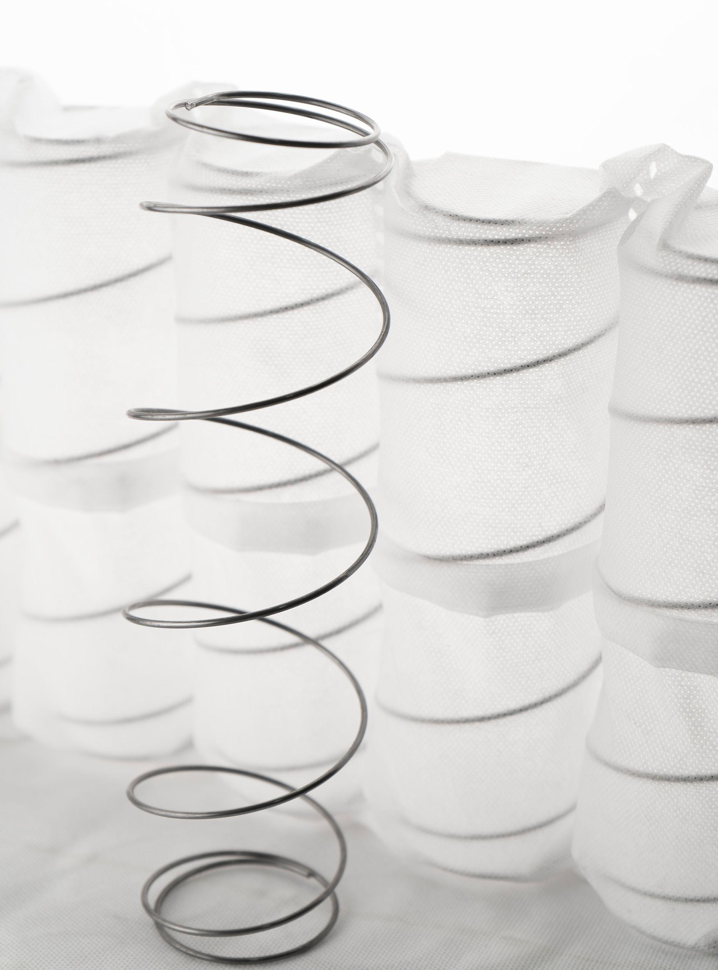 Cama Europea Cotton Organic 2 Plazas Base Dividida + Respaldo Piamonte + Velador Granada Grey-4