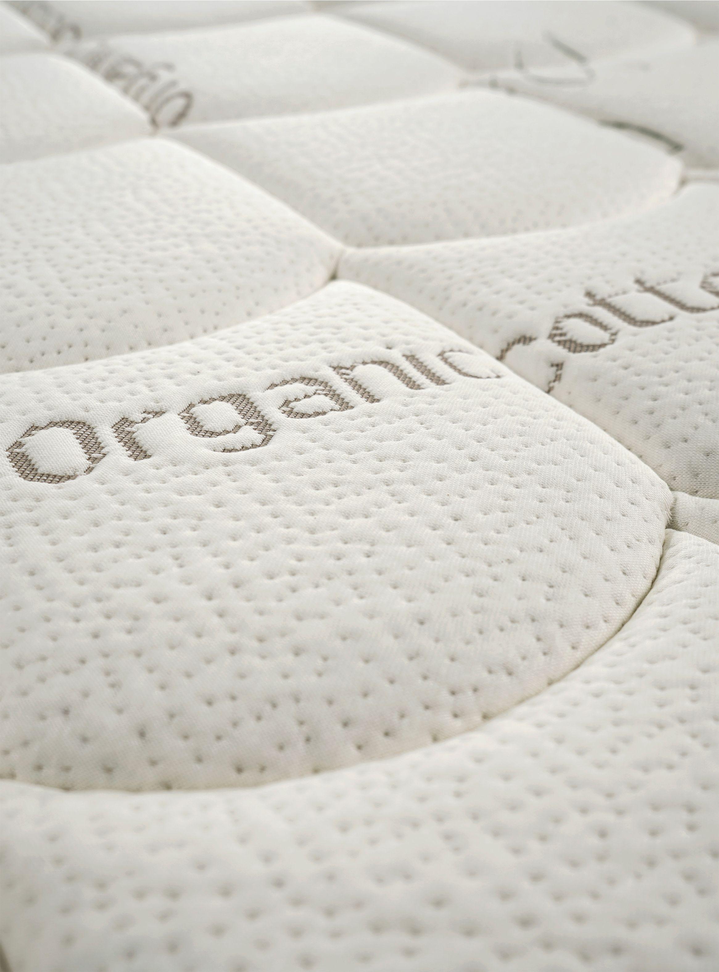 Cama Europea Cotton Organic 2 Plazas Base Dividida + Respaldo Dublín Menta-2