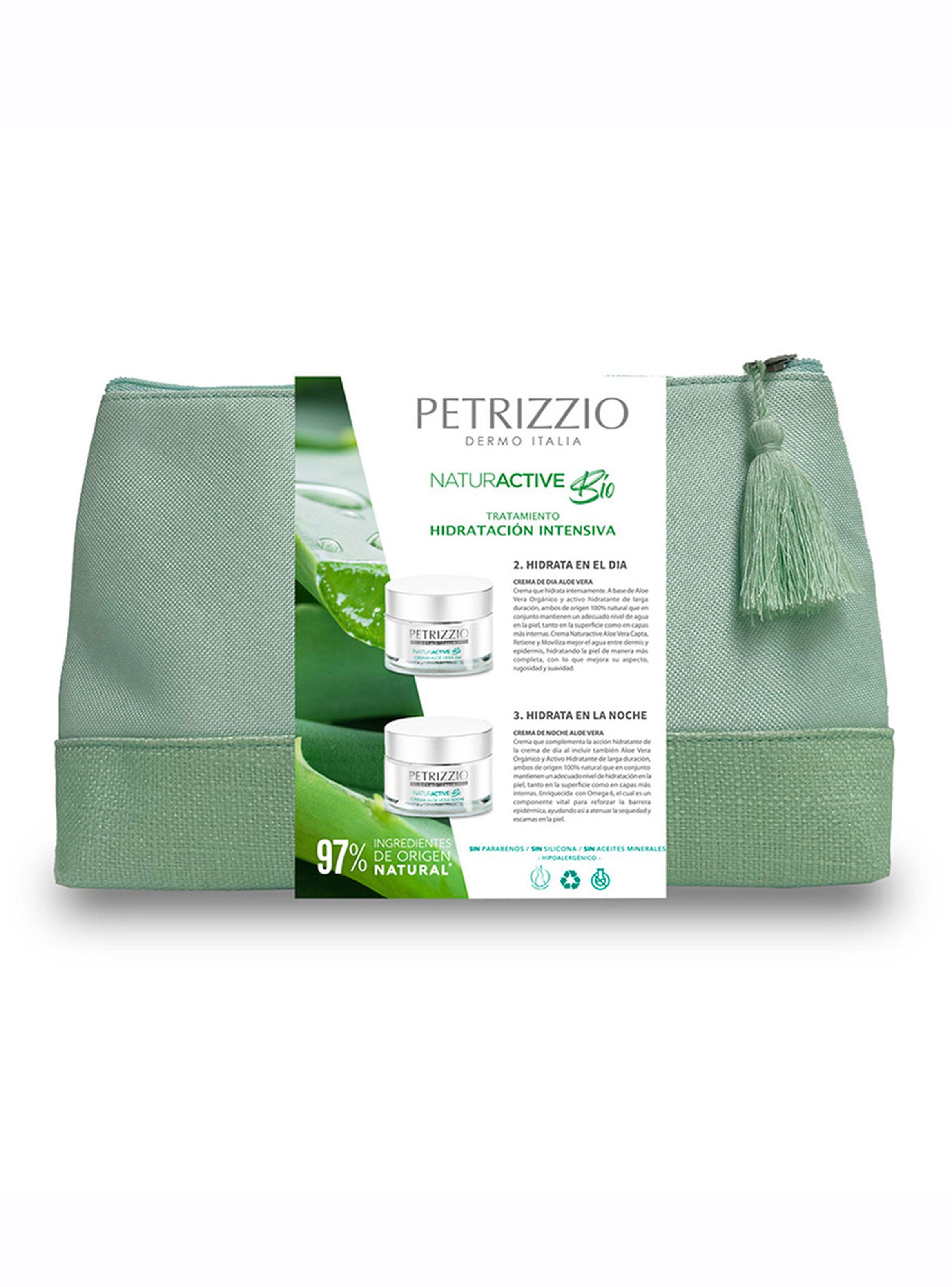 Set de Cremas Aloe Vera 50g c/u + Clutch Petrizzio Dermo-2