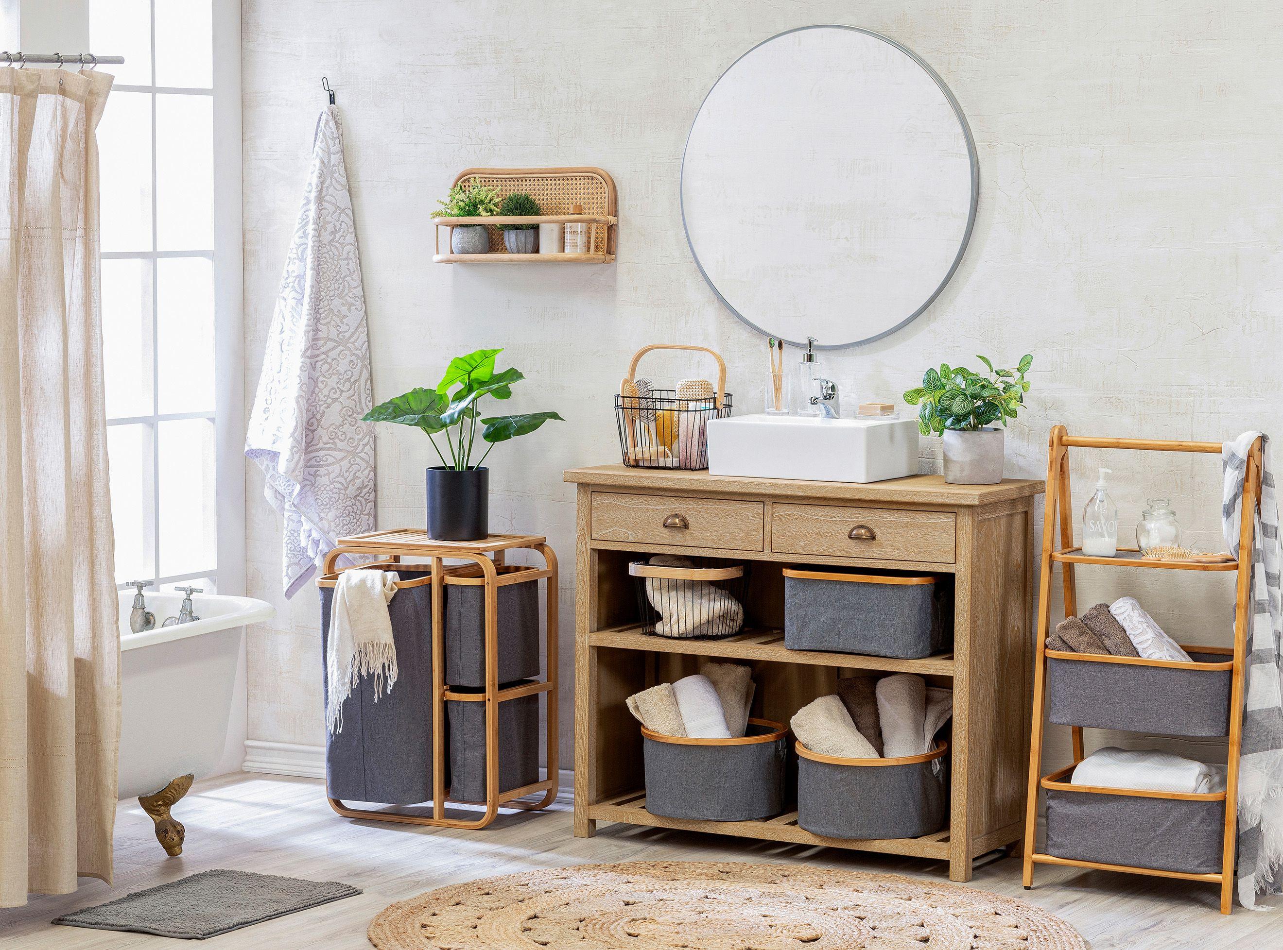 Repisa Organizadora Bamboo 44 x 33 x 99 cm-4