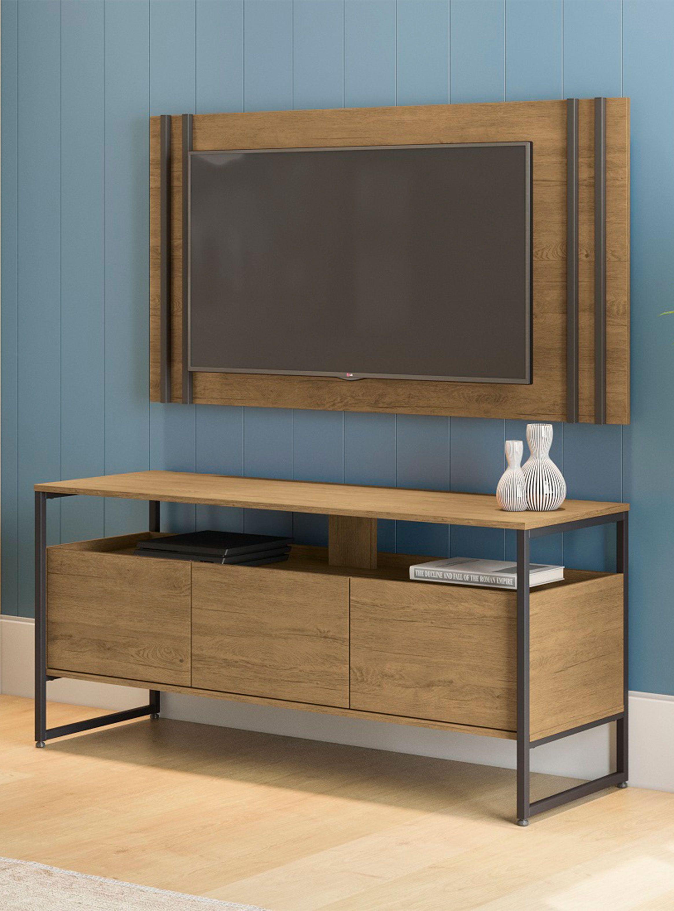 Panel LCD Freijó Negro LI027-4