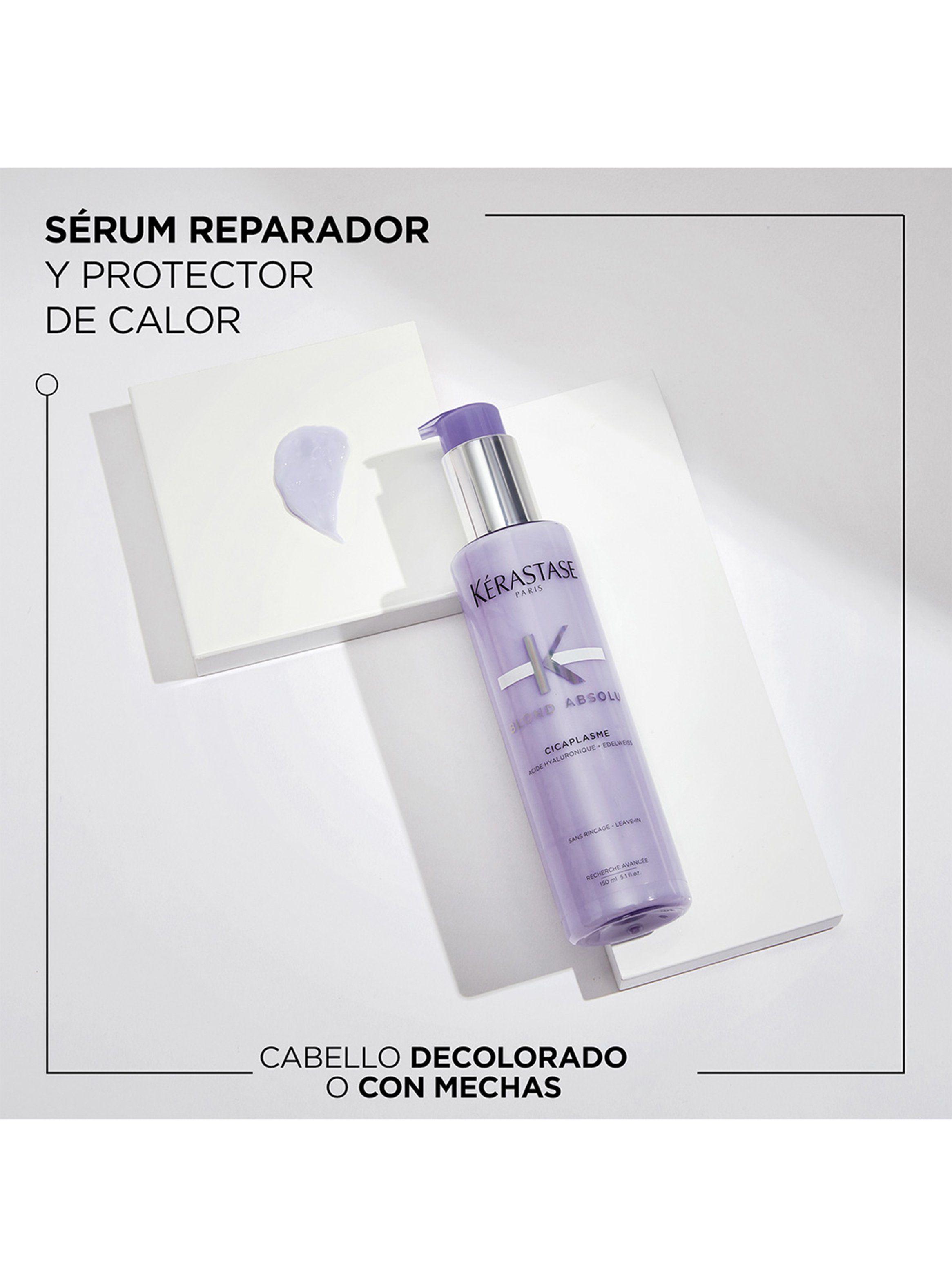 Set Reparación Cabello Rubio o Decolorado Blond Absolu Shampoo 250ml + Acondicionador 250ml + Serum Cicaplasme 150ml Kérastase-3